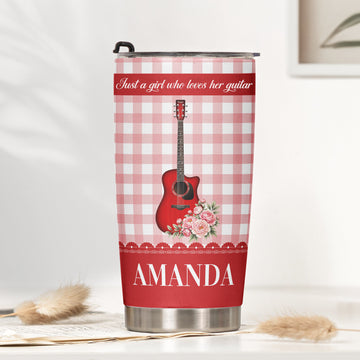 Playing_Guitar_Is_My_Therapy_Custom_Name_Guitar_Type_Birth_Flower_Gift_For_Guitar_Lover_Guitarist_Personalized_Tumbler_1