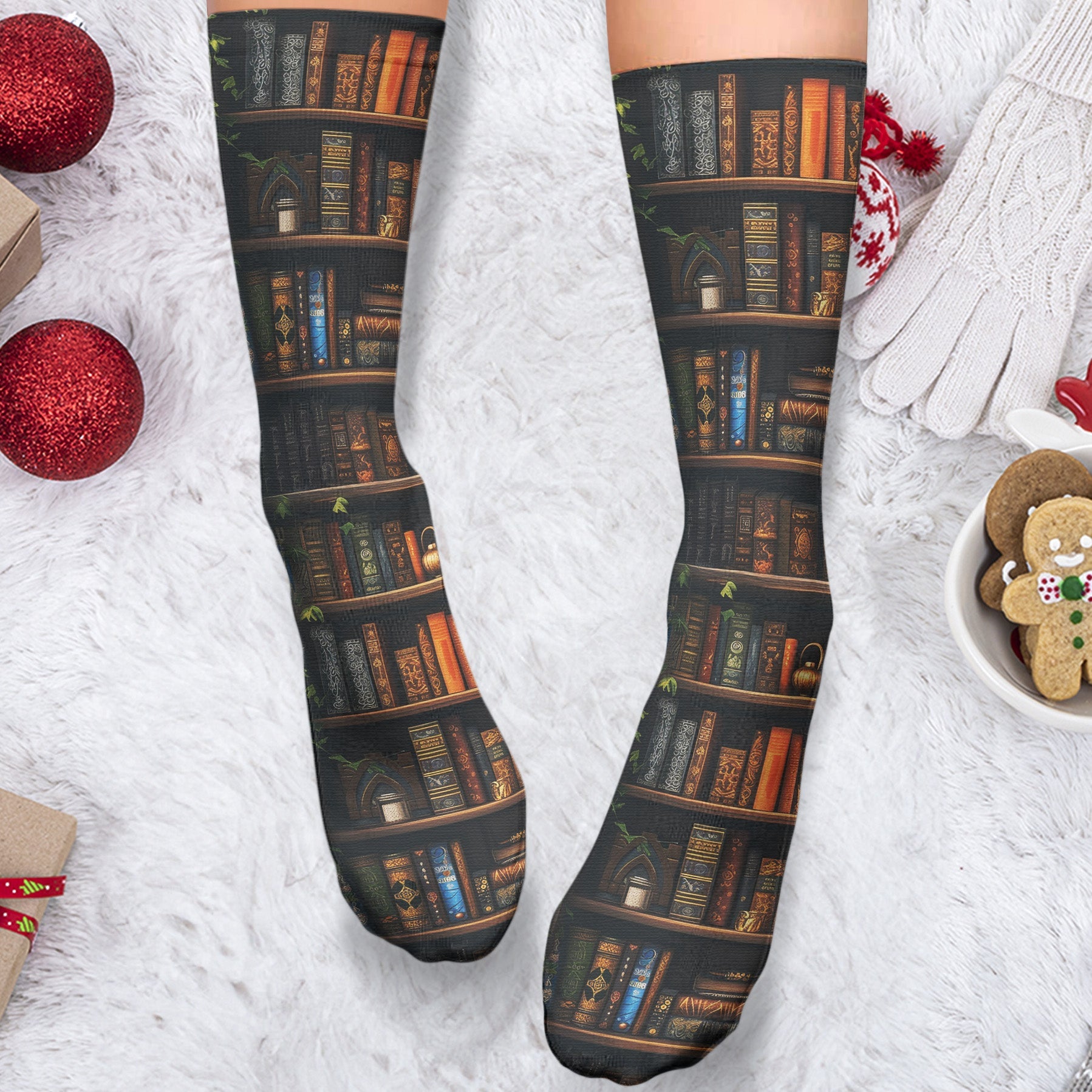 Shhh... I'm Reading - Personalized Crew Socks