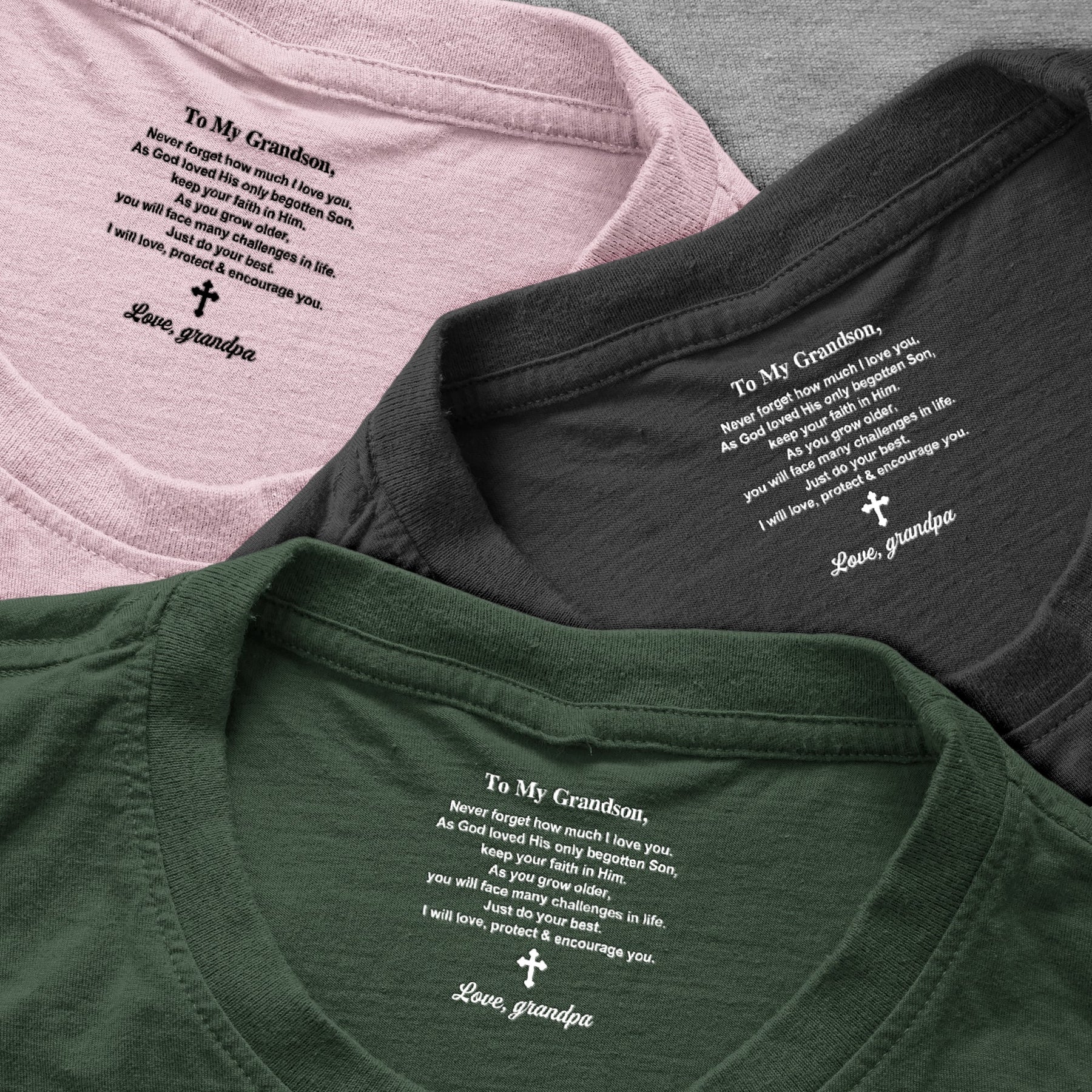 To My Son As God Loved His Only Begotten Son Gift From Mom, Dad - Personalized Shirt