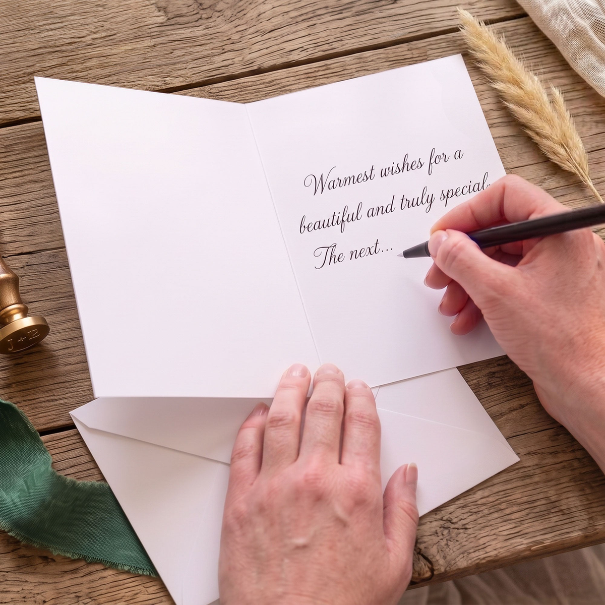 To A Special Family - Personalized Cards