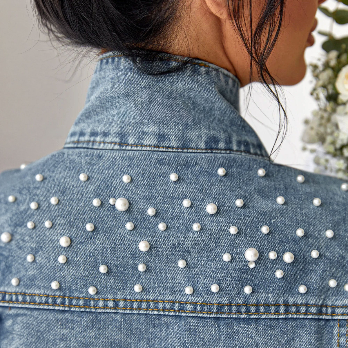 Baseball Mom, Softball Mom - Custom With Kids - Personalized Denim Jacket