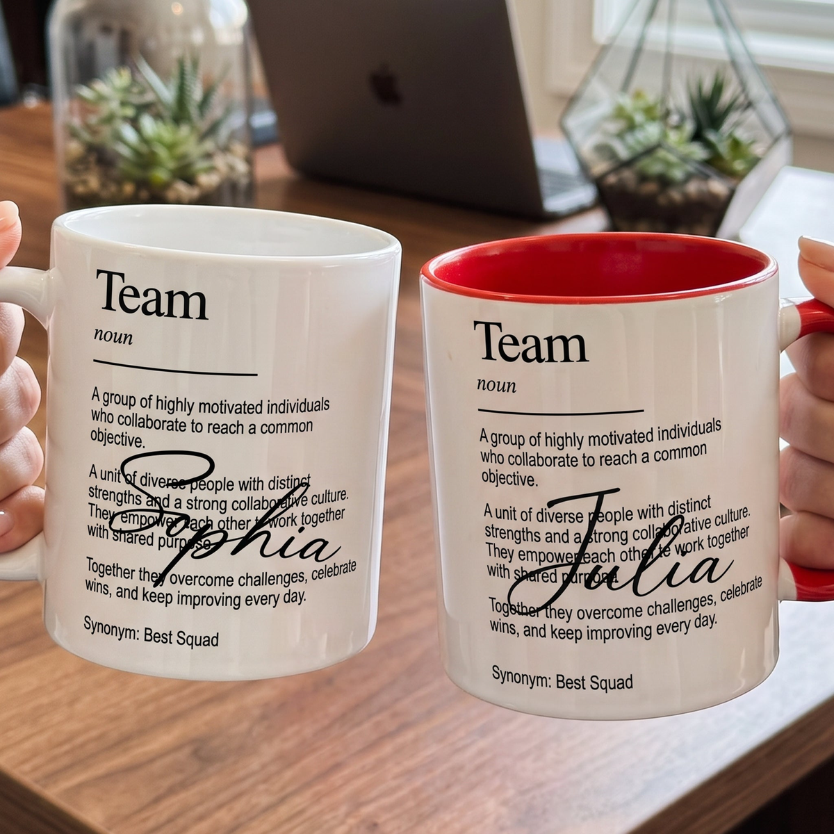 Best Squad - Team Gift, Coworker Gifts, Exchange Office Bulk Gift - Personalized Mug