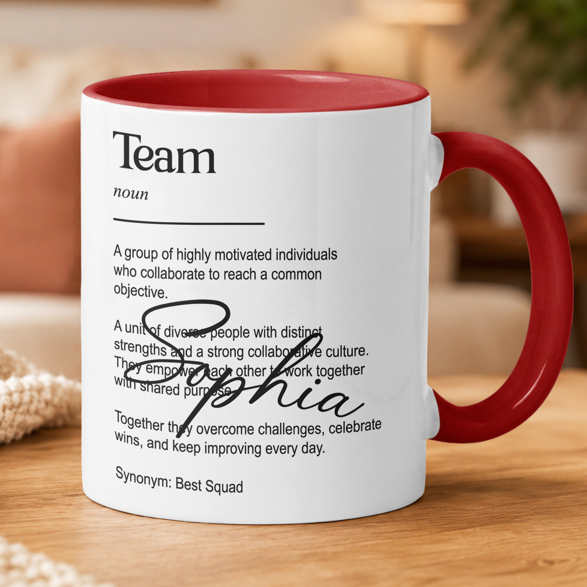 Best Squad - Team Gift, Coworker Gifts, Exchange Office Bulk Gift - Personalized Mug