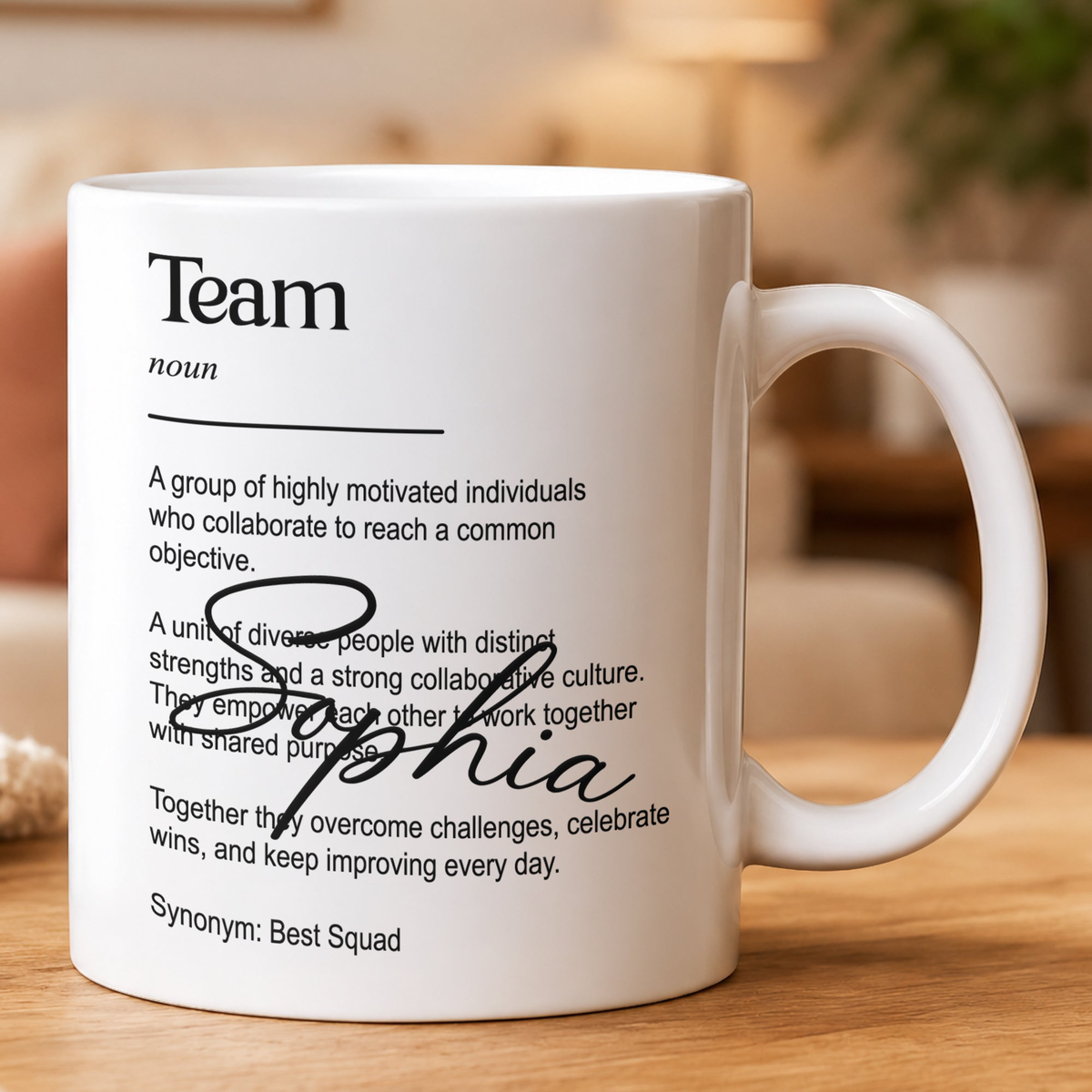 Best Squad - Team Gift, Coworker Gifts, Exchange Office Bulk Gift - Personalized Mug