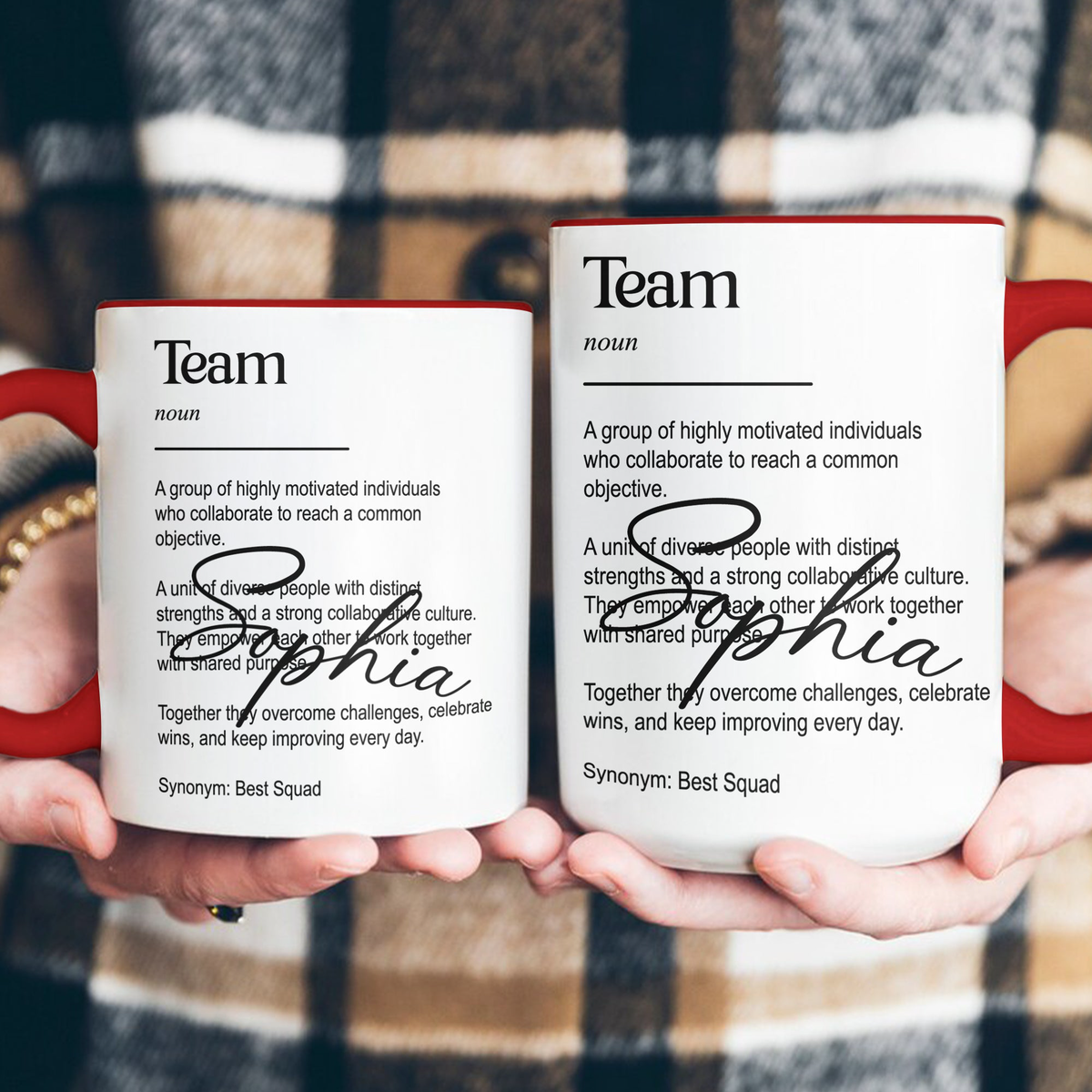Best Squad - Team Gift, Coworker Gifts, Exchange Office Bulk Gift - Personalized Mug