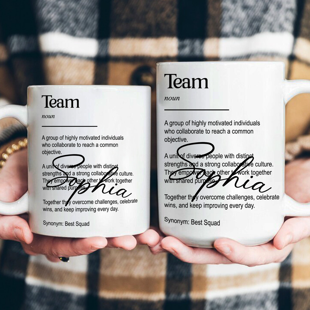 Best Squad - Team Gift, Coworker Gifts, Exchange Office Bulk Gift - Personalized Mug
