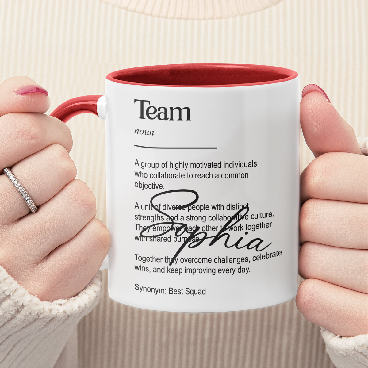 Best Squad - Team Gift, Coworker Gifts, Exchange Office Bulk Gift - Personalized Mug