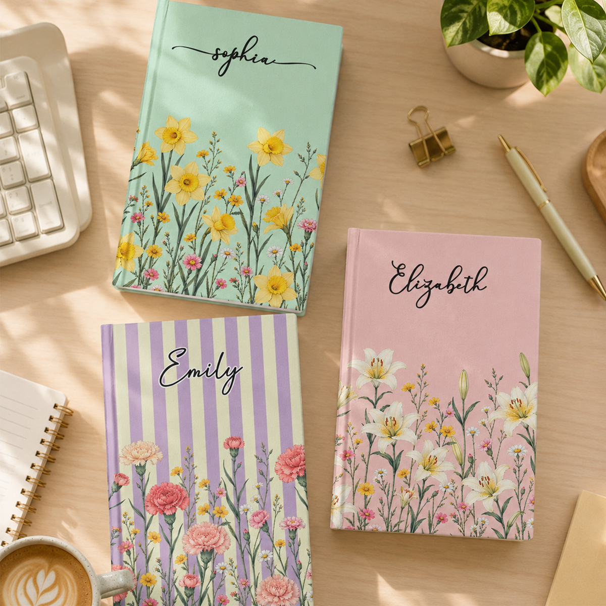 custom-birth-flowers-and-name-gift-for-her-daughter-best-friend-coworker-teacher-personalized-journal-1
