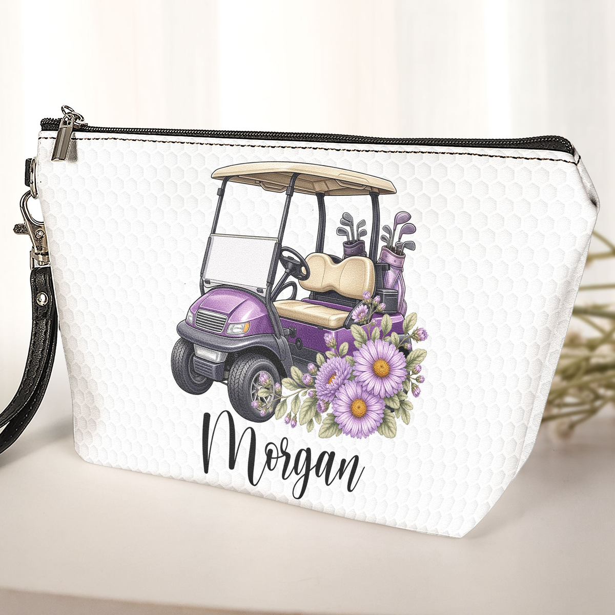 Custom Name, Girls Golf, Golf Pouch, Gift For Golf Lover, Golf Player - Personalized Bag