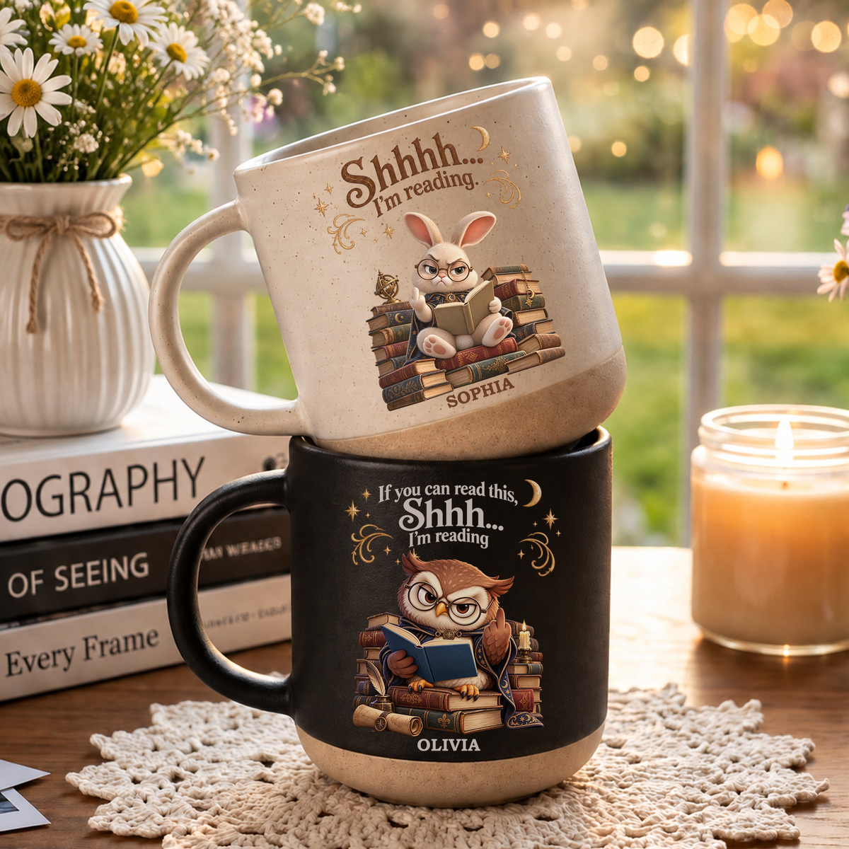 Fck Off, I’m Reading - Funny Gift For Book Lovers - Personalized Mug