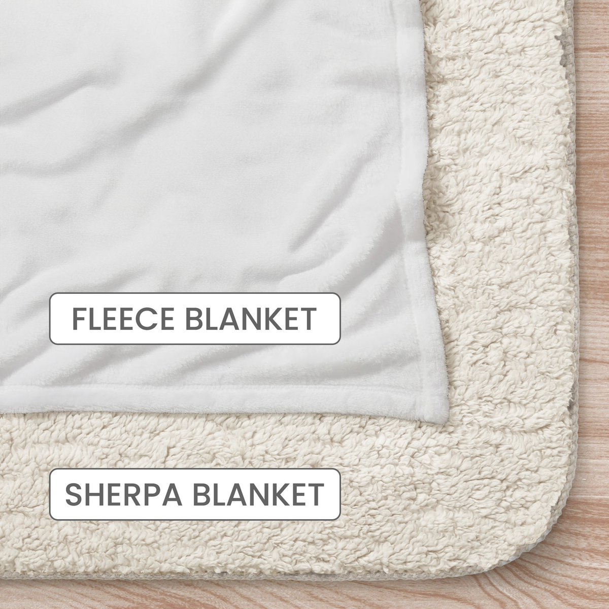 How Lucky We Are - Upload Photo For Besties, Friends - Striped Style - Personalized Blanket