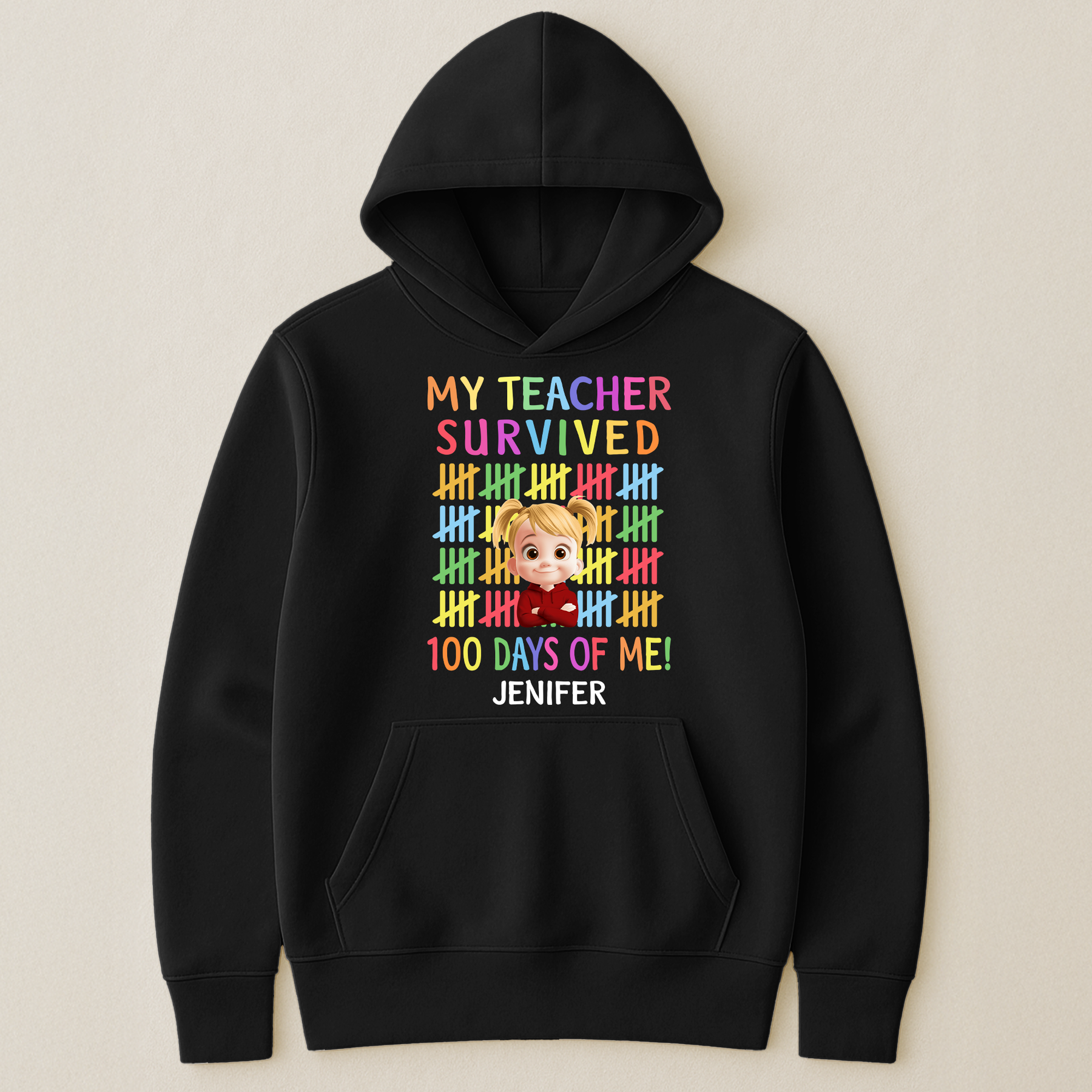 100 Days Of School School Boys Girls Kids Gift - Personalized Shirt