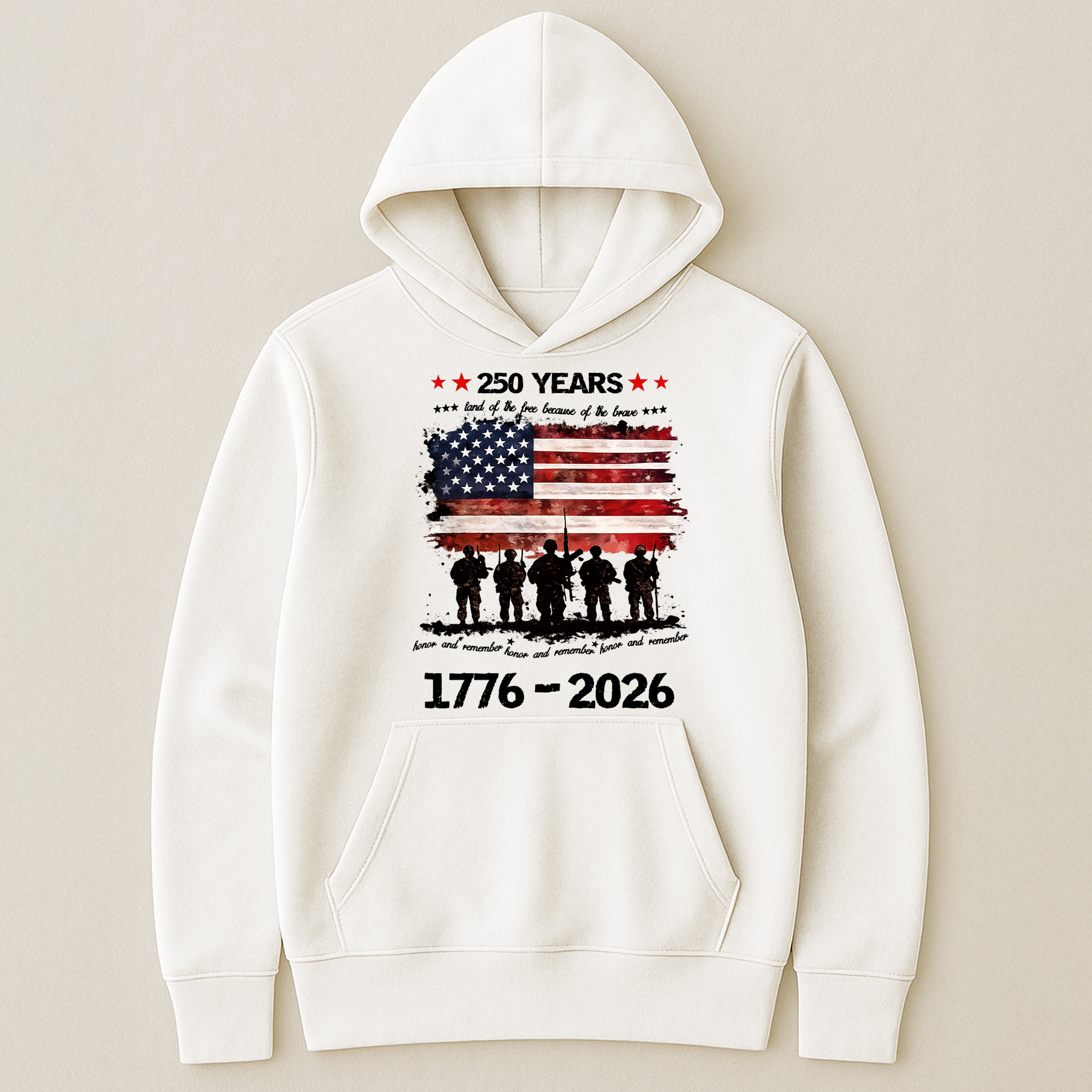 250 Years Land Of The Free - Shirt