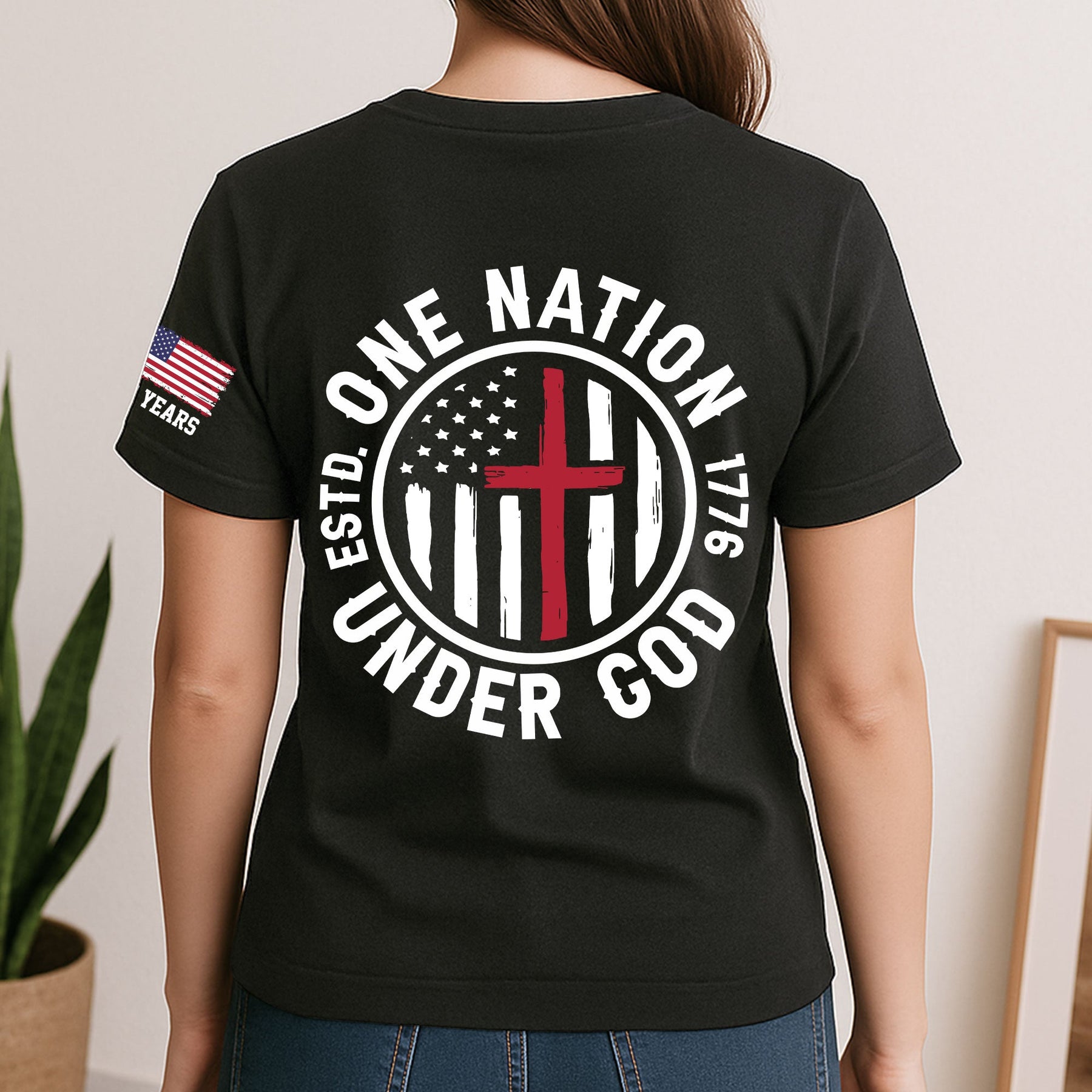 250 Years One Nation Under God - Personalized Shirt