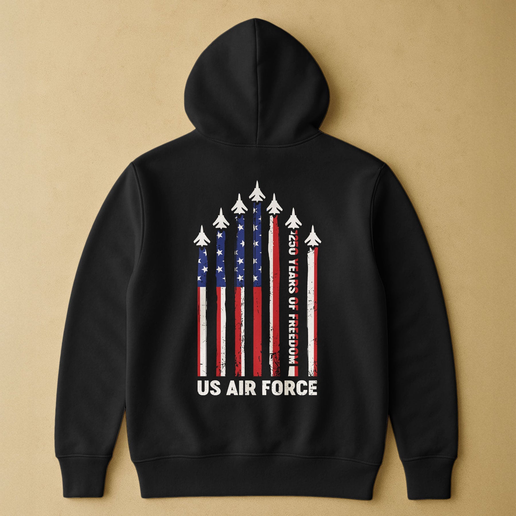 250 Years US Air Force - Back Printed Shirt