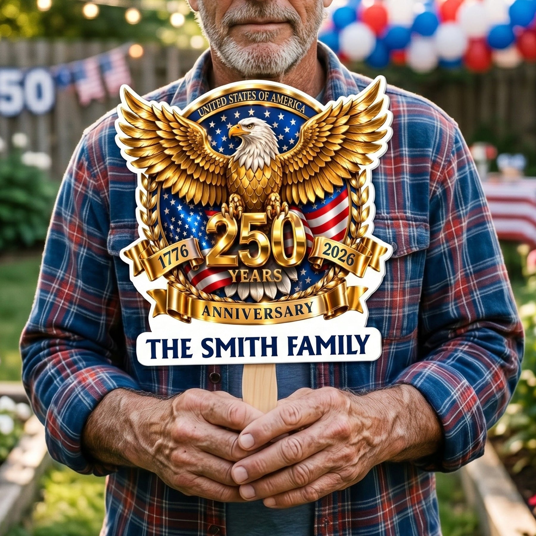 250Th Anniversary - Personalized Fan