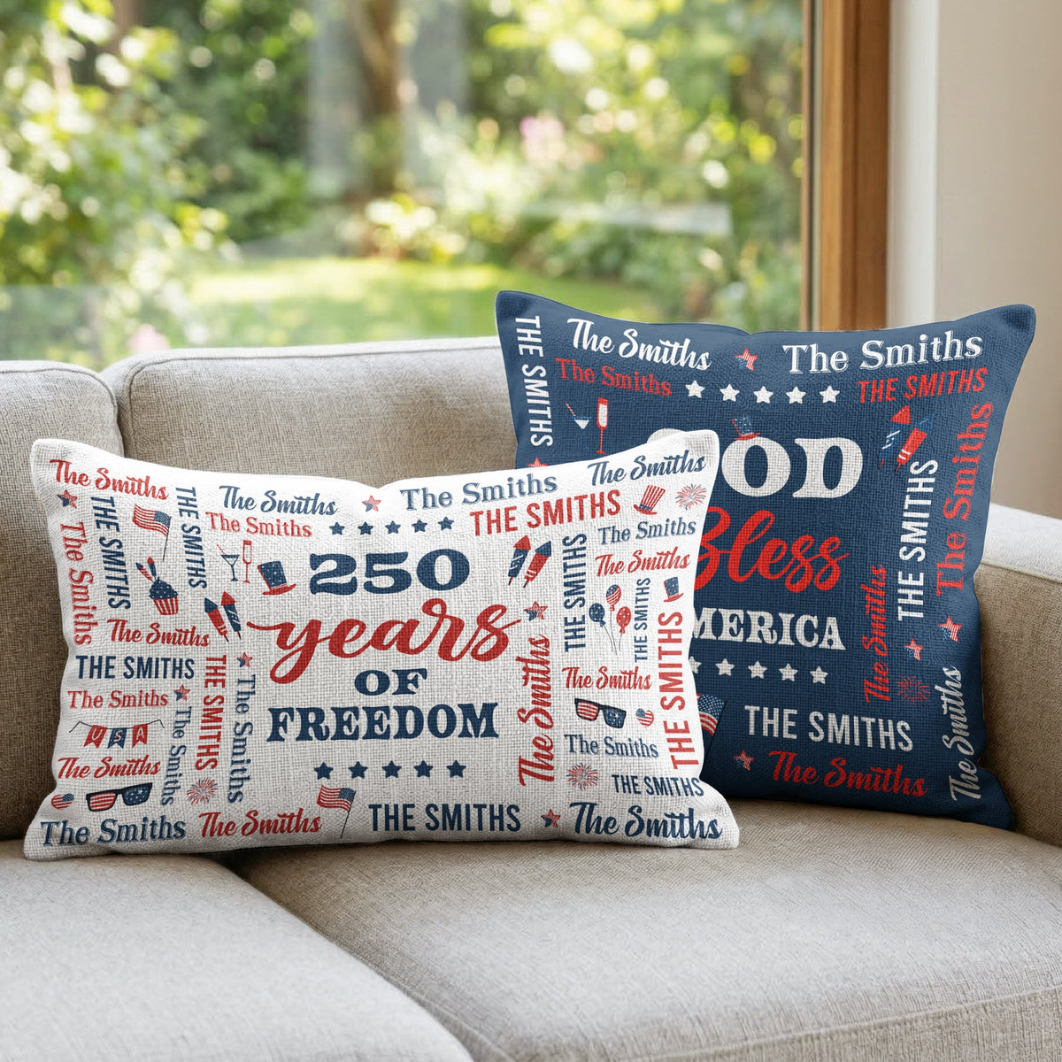 250 Years Of Freedom We The People - Personalized Pillow Cover