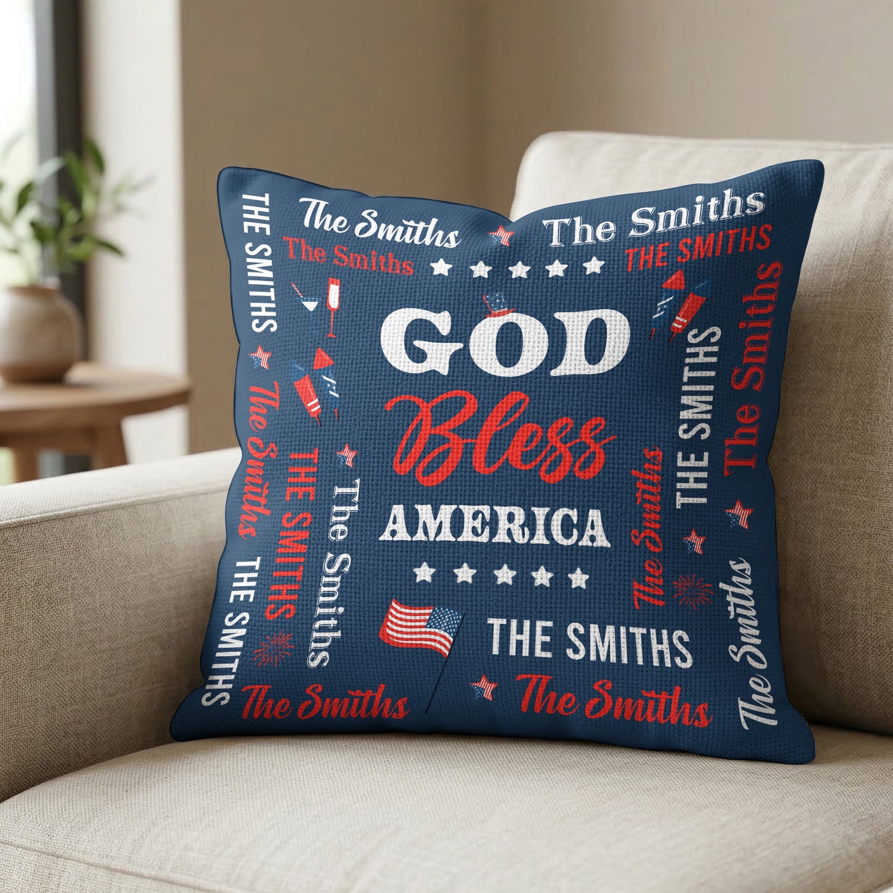250 Years Of Freedom We The People - Personalized Pillow Cover