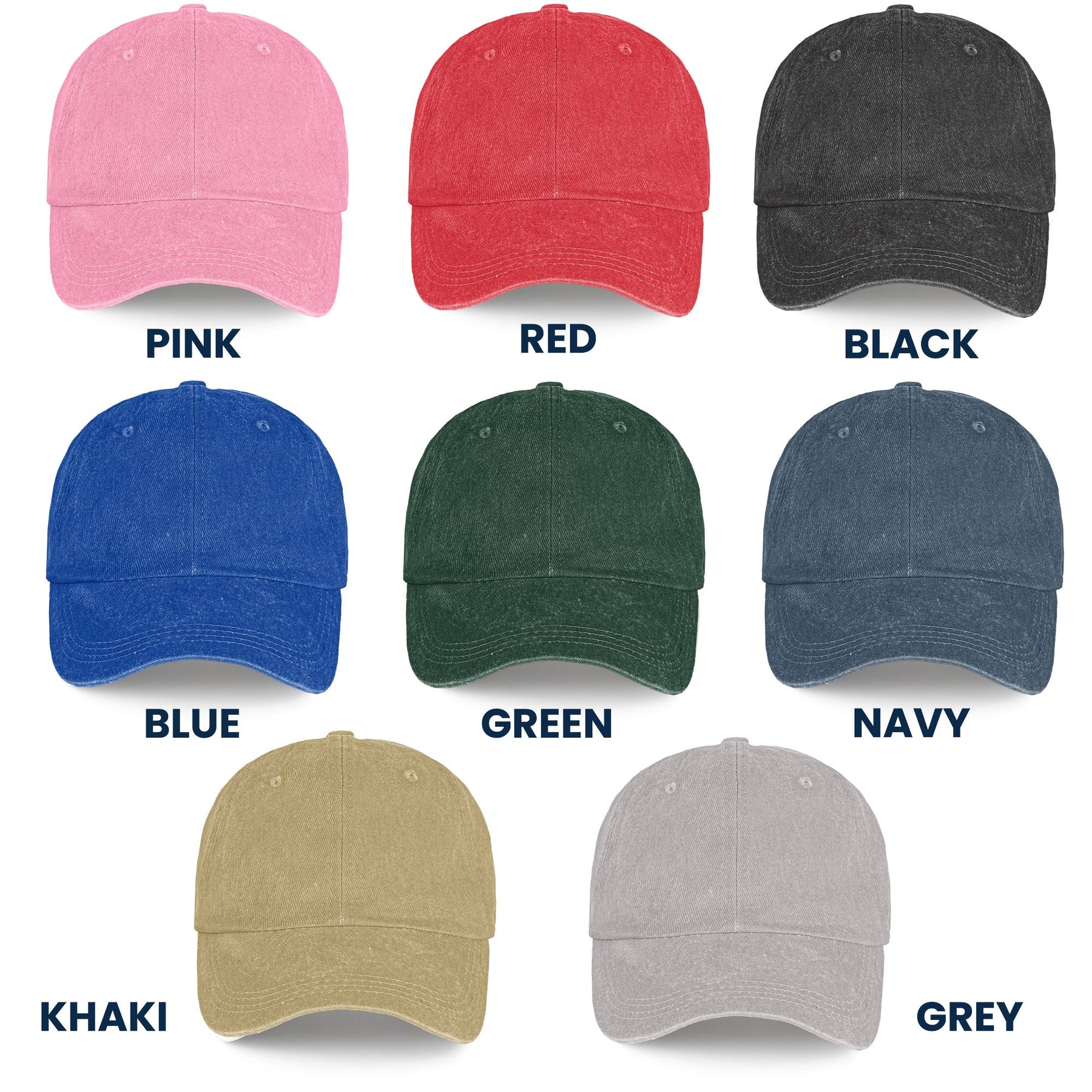 A Man And His Cat - Personalized Distressed Denim Cap