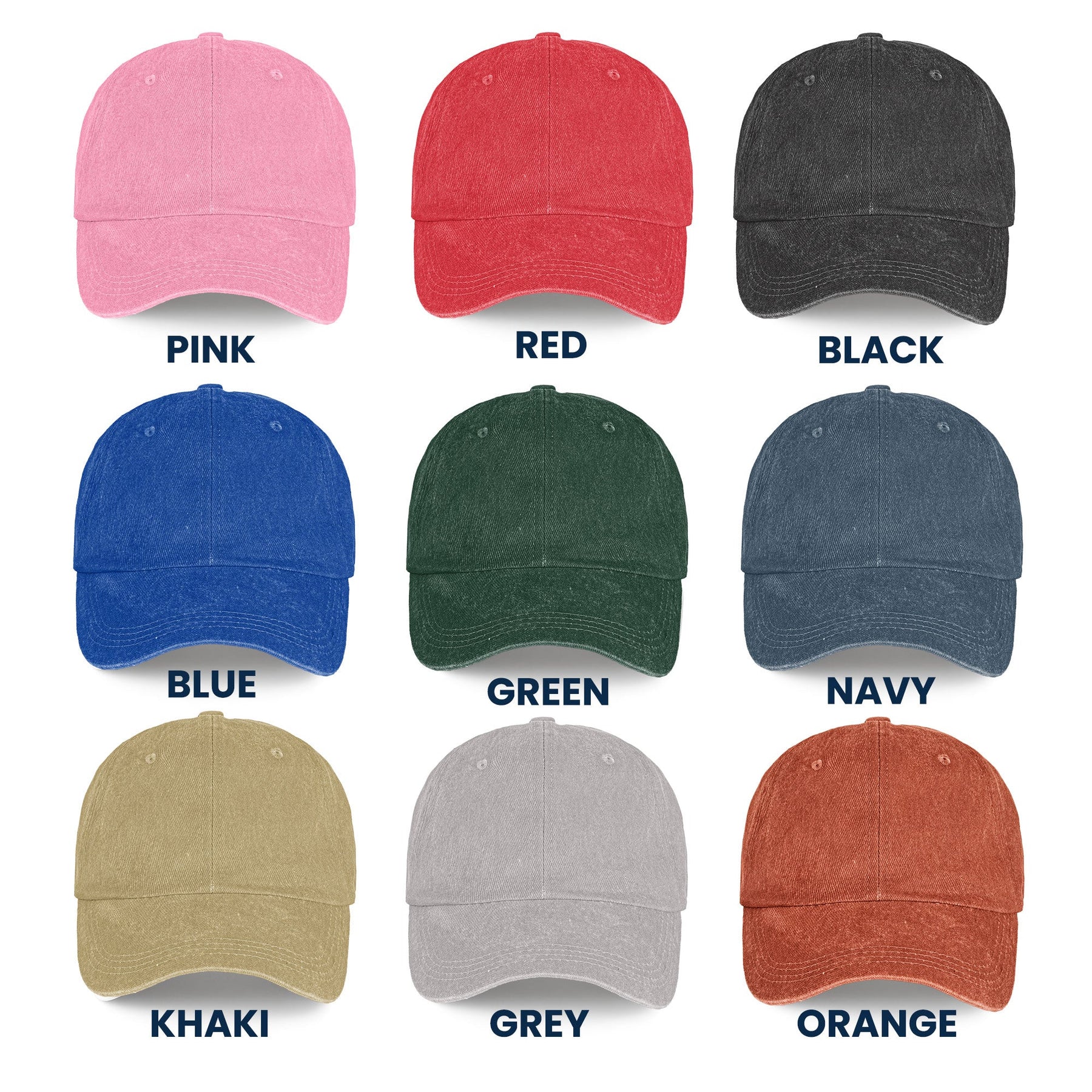 A Man And His Dog - Personalized Distressed Denim Cap