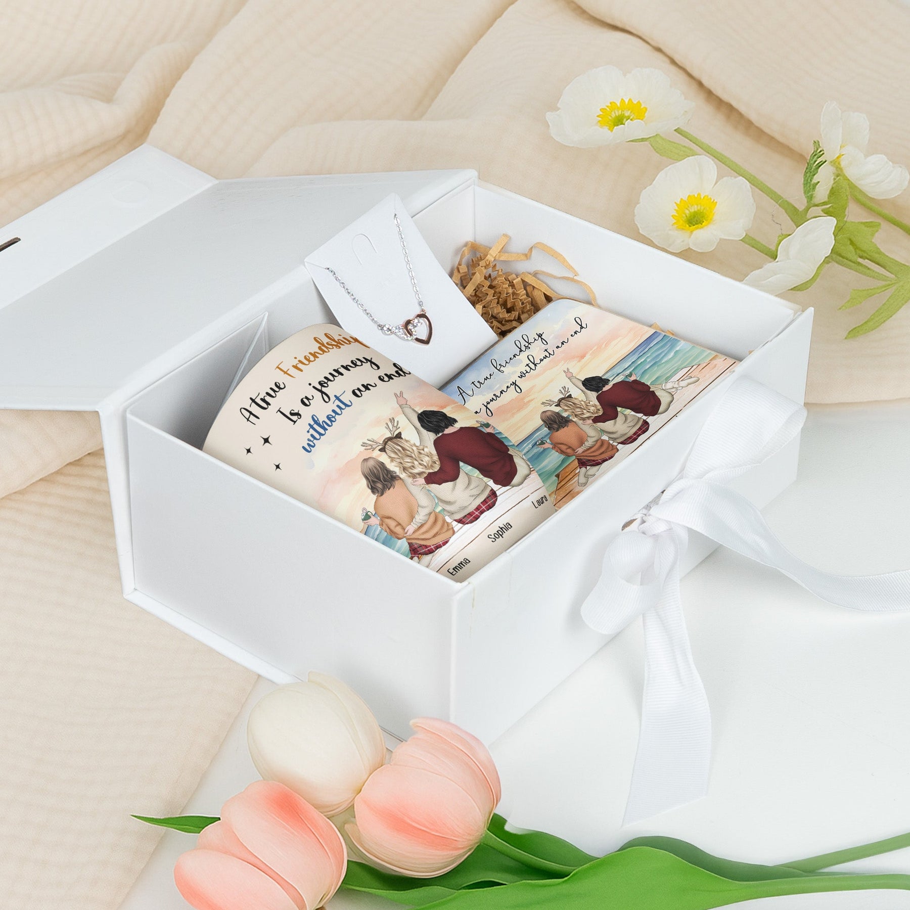 A True Friendship Is A Journey Without An End - Gift Box Set