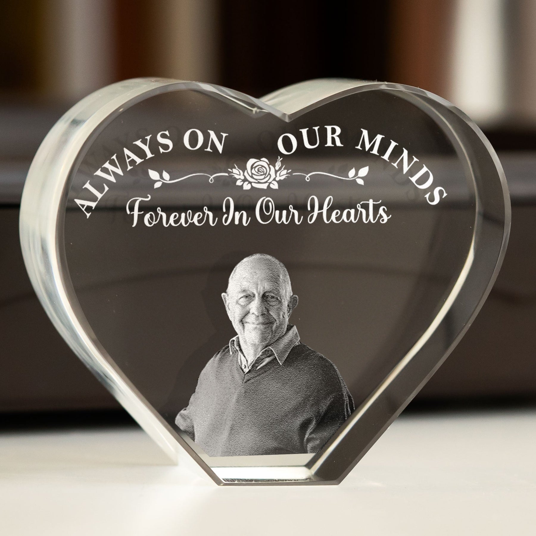 Always On Our Minds - Custom 2D Crystal Photo