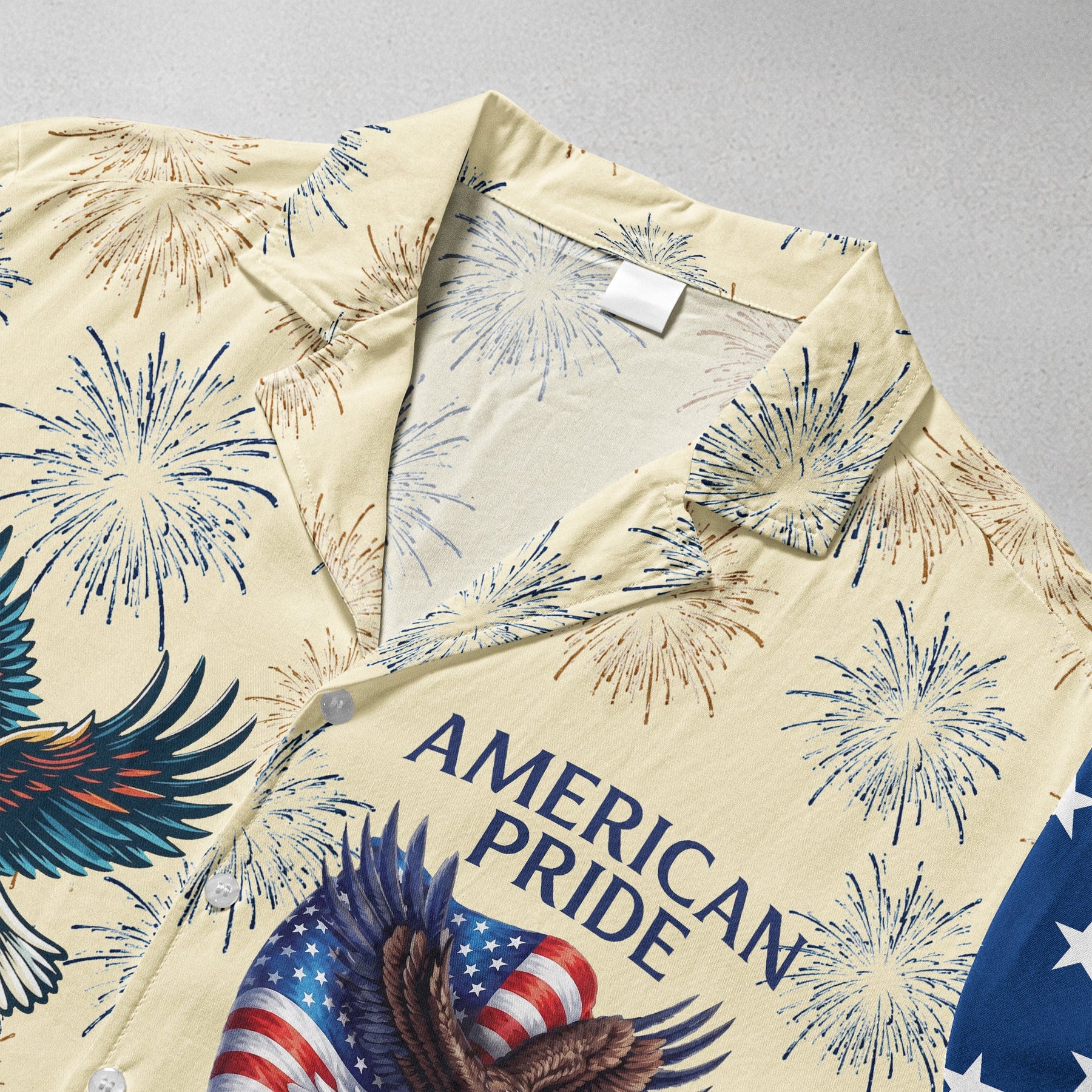 American Pride Patriotic 250Th Anniversary Eagle - Personalized Hawaiian Shirt