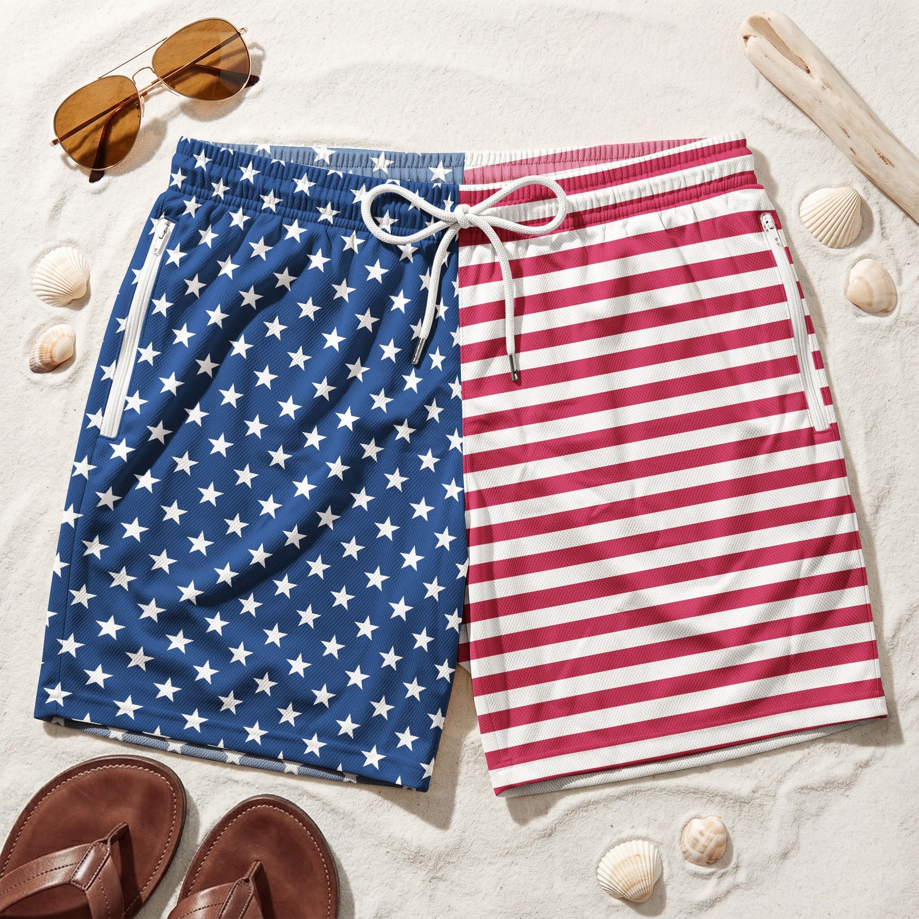 American With Proud Roots Mexican Puerto Rican Cuban Dominican - Personalized Shorts