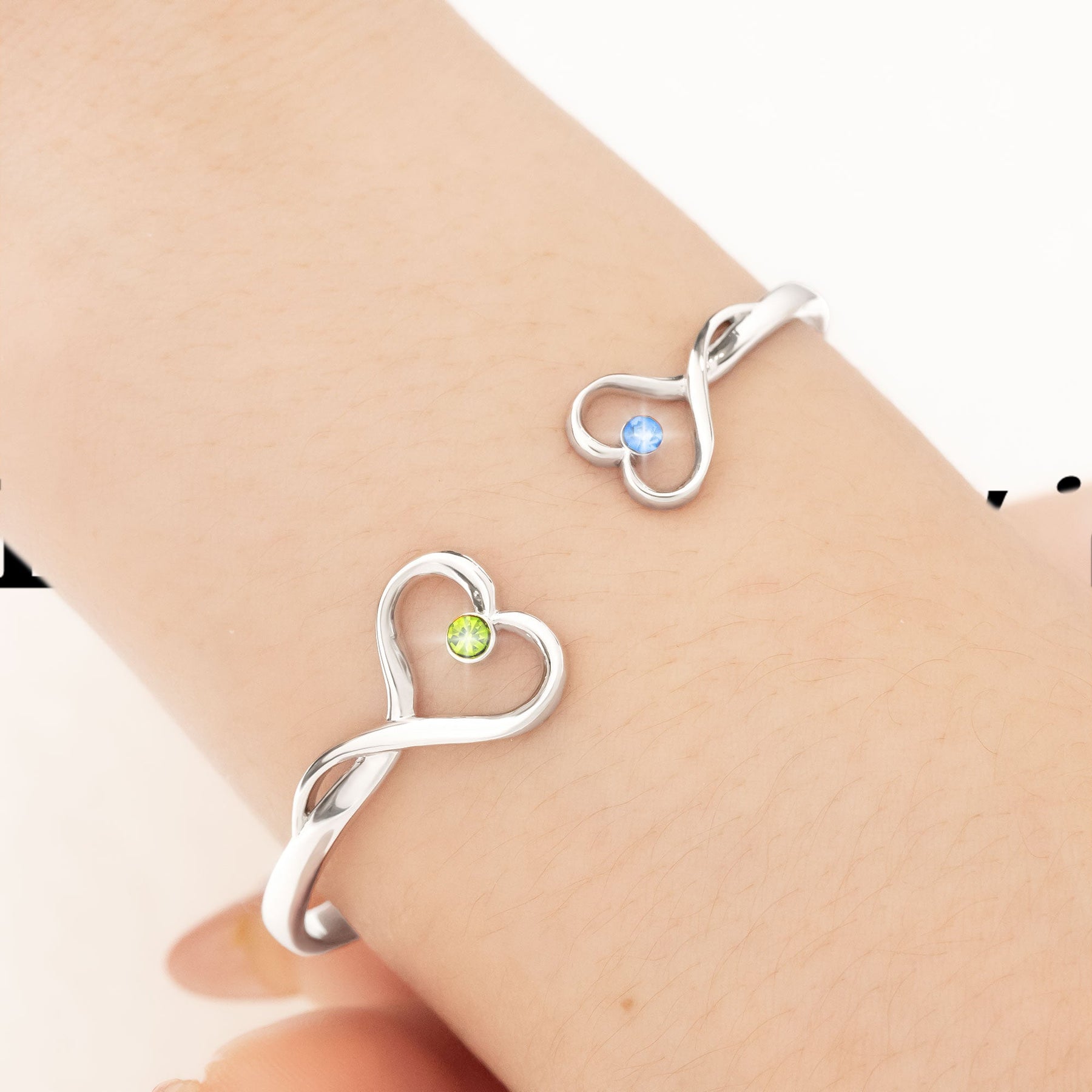Annoying Each Other For Years And Still Going Strong - Personalized Heart Bracelet