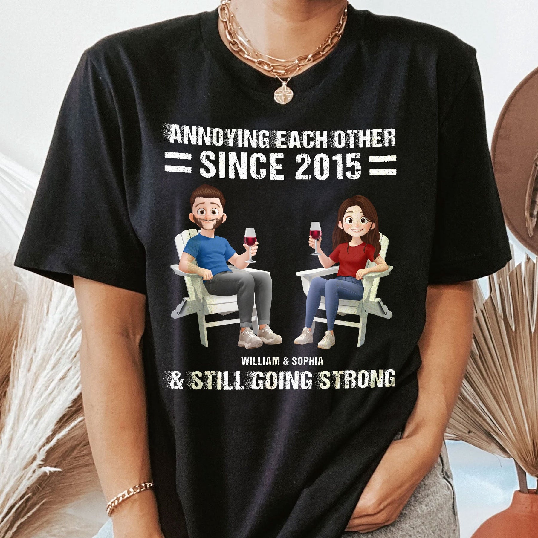 Annoying Each Other & Still Going Strong - Personalized Shirt