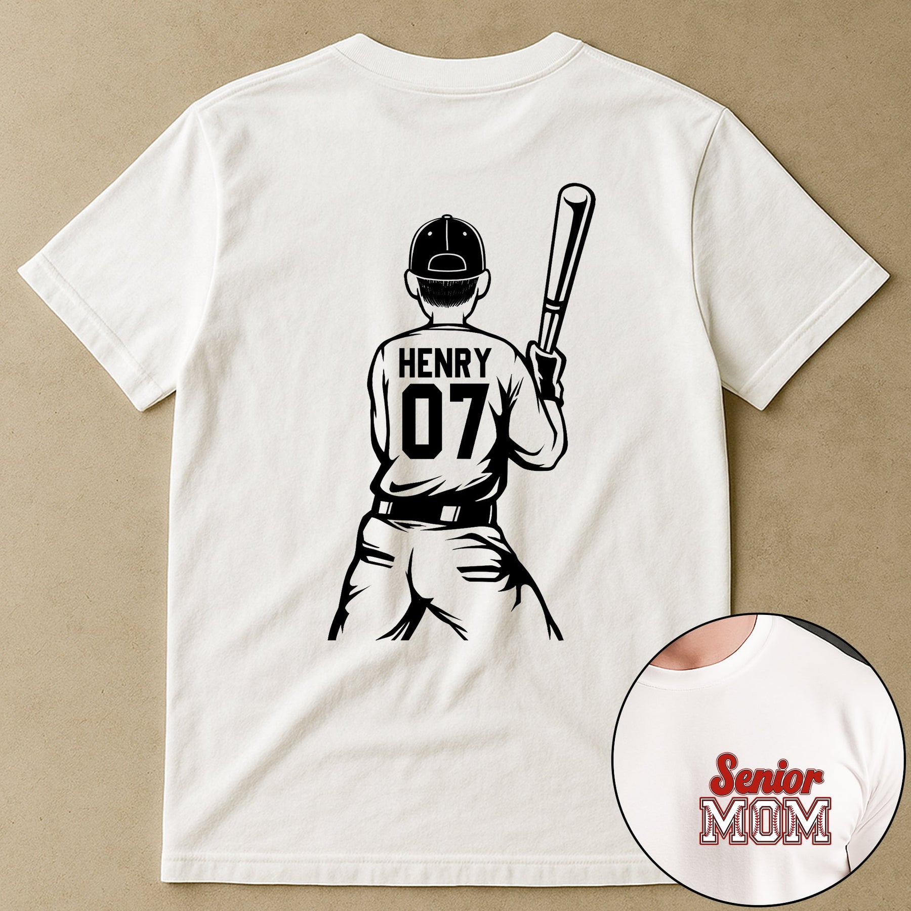 Baseball Senior - Personalized Shirt