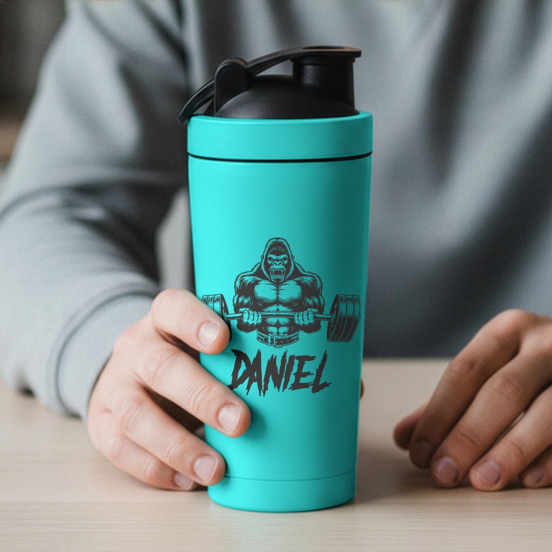 Beast Mode For Gym Lovers, Fitness - Custom Name & Symbols - Personalized Protein Shaker