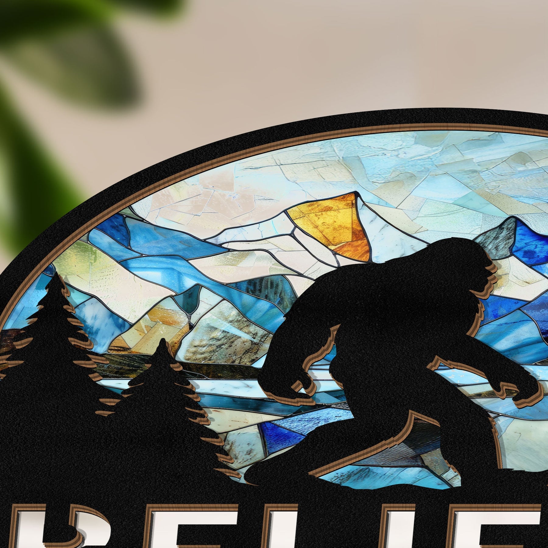Believe - Personalized Wood And Acrylic Night Light