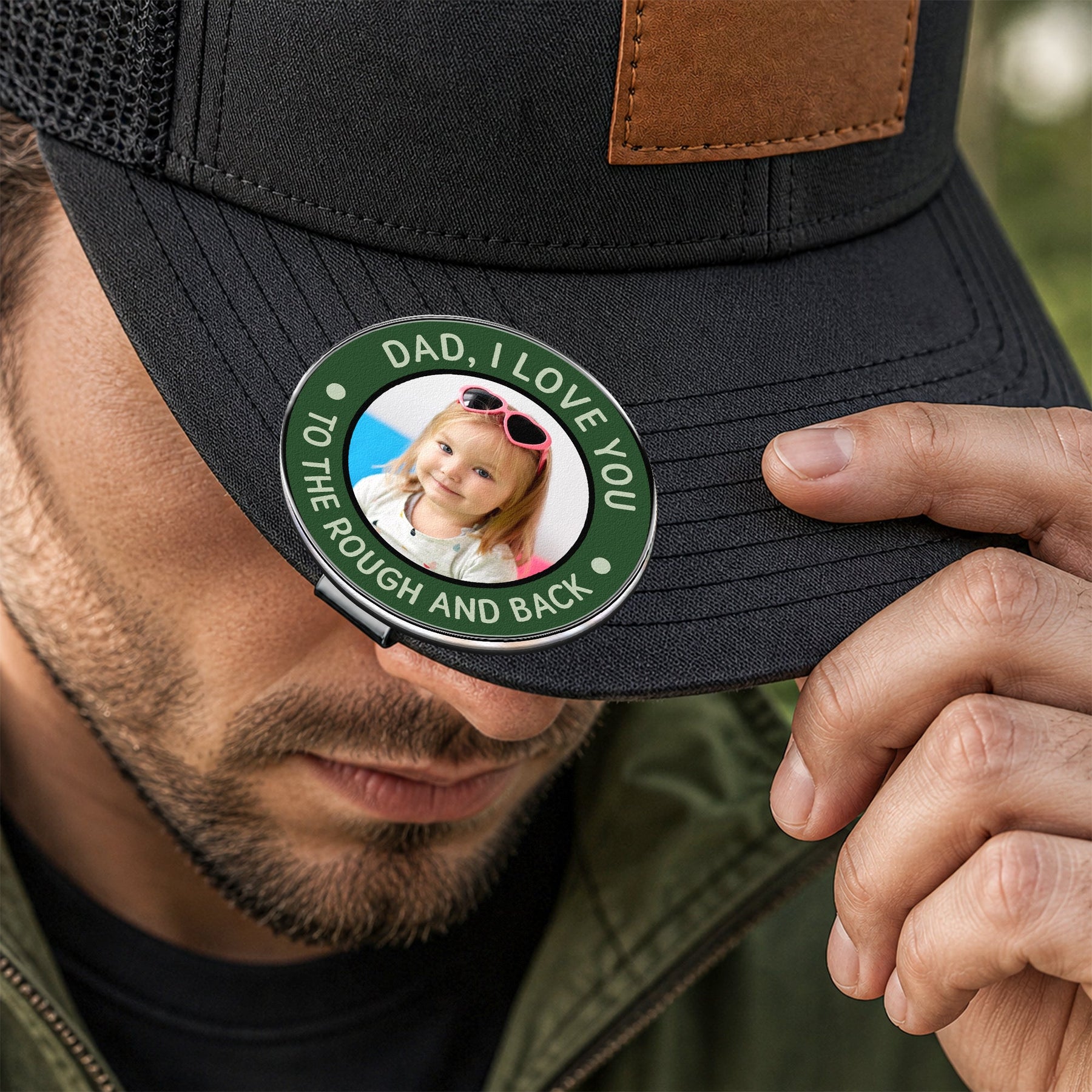 Best Dad By Par - Personalized Golf Ball Marker