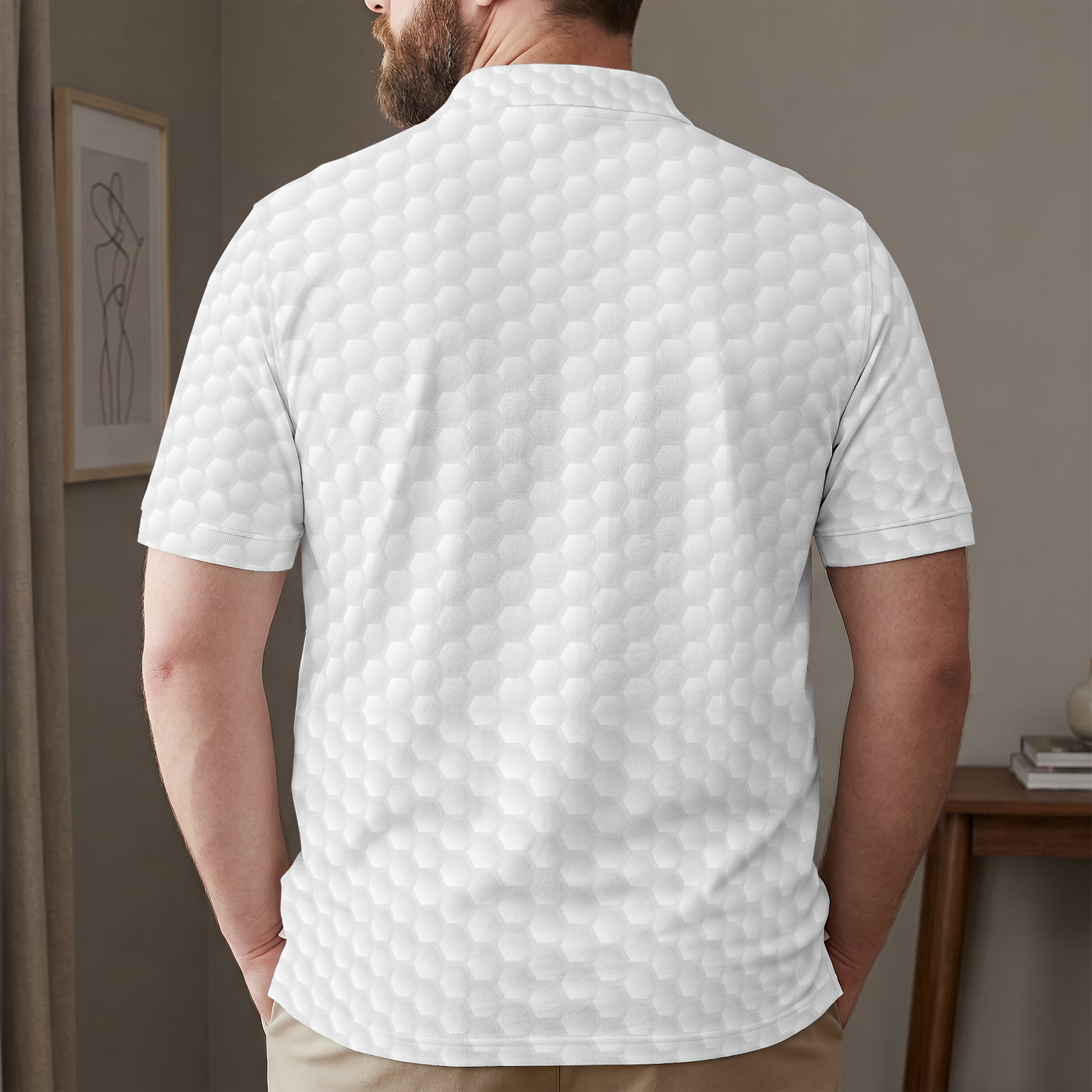 Best Dad By Par, Best Grandpa By Par - Personalized Polo Shirt