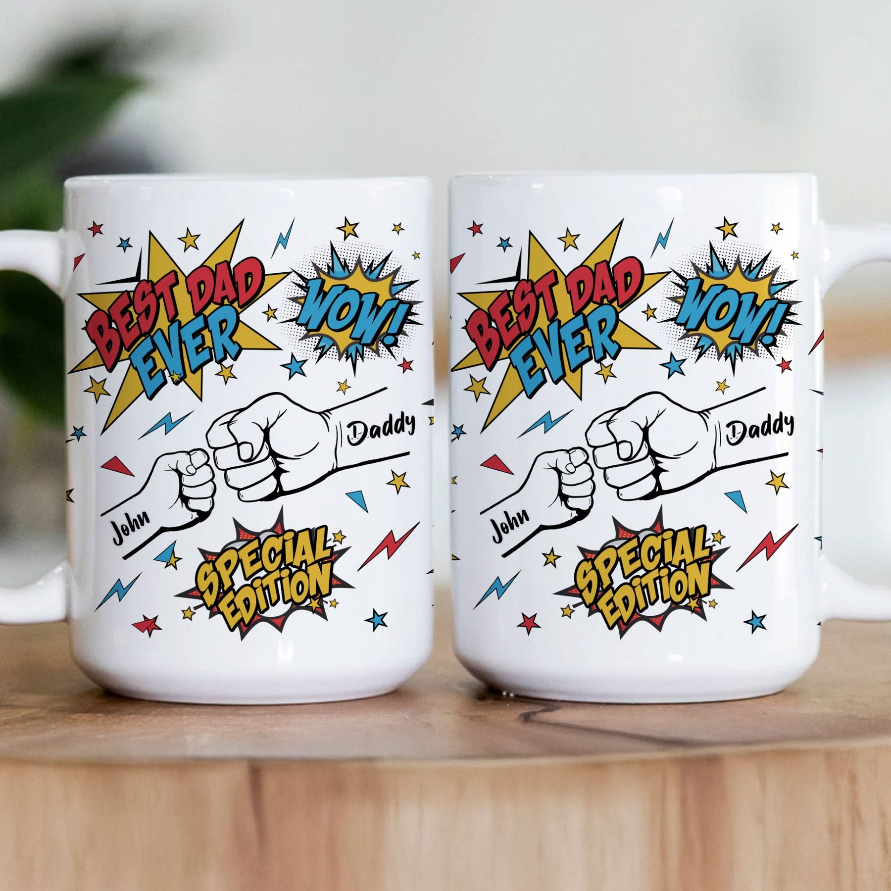 Best Dad Ever - Limited Edition - Personalized Mug
