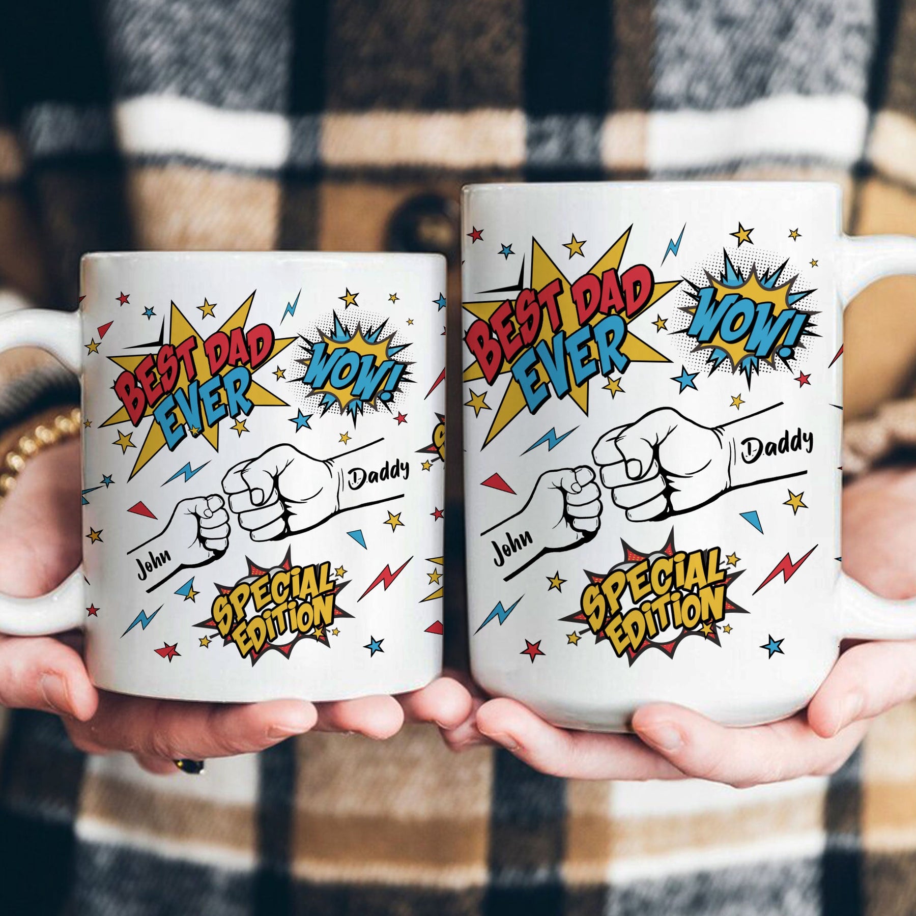Best Dad Ever - Limited Edition - Personalized Mug