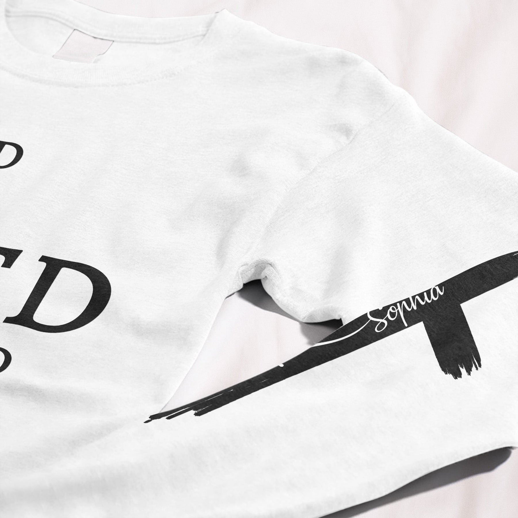 Blessed By God Spoiled By My Husband Custom Her Name - Custom Long Sleeve T-Shirt