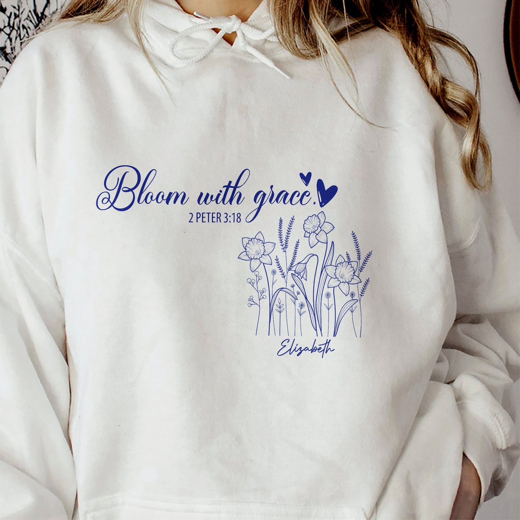 Bloom With Grace - Personalized Shirt