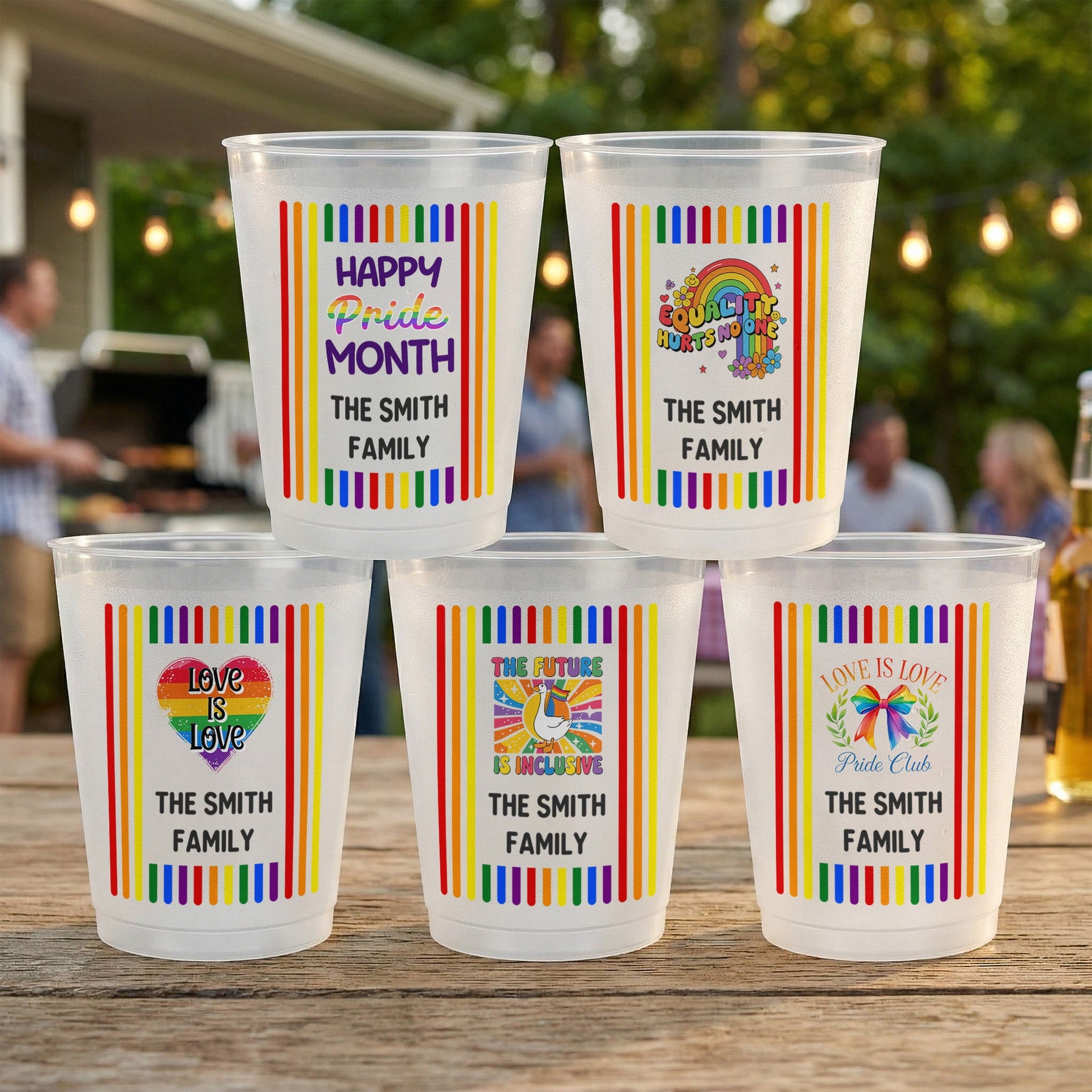 Celebrating Pride Month - Personalized Cups