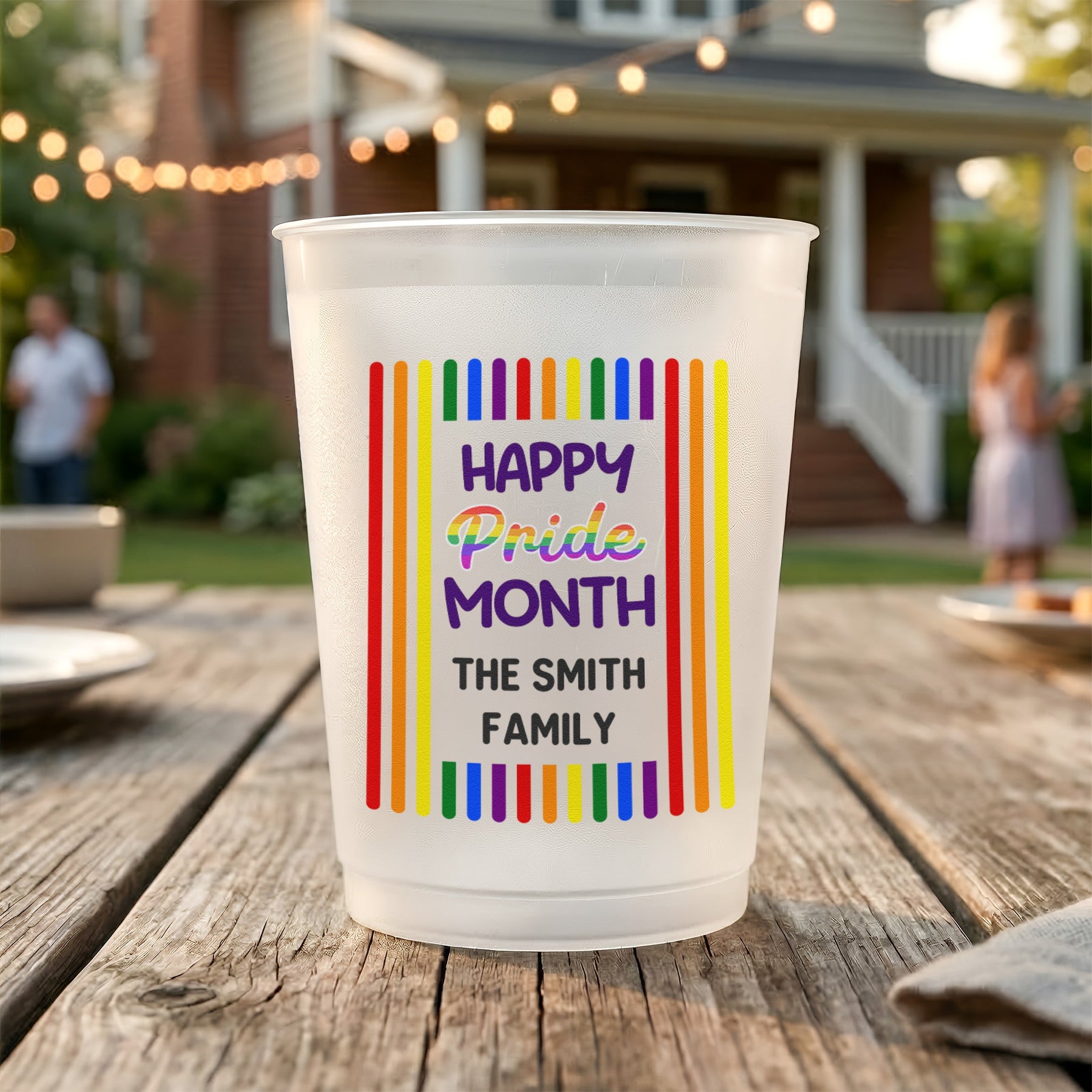 Celebrating Pride Month - Personalized Cups