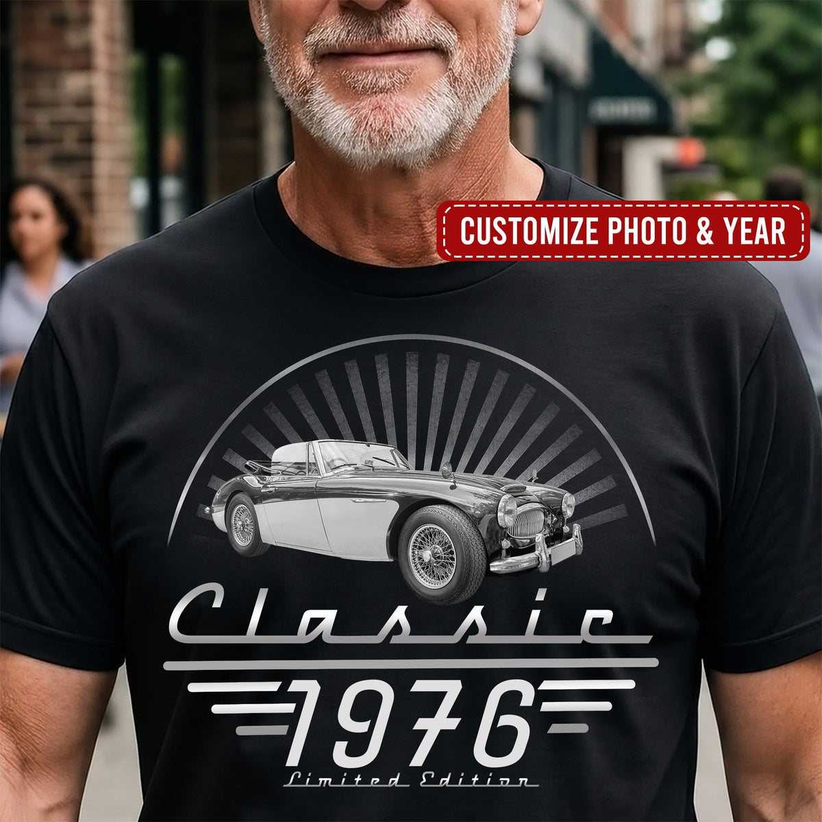 Classic Limited Edition Custom Vintage Photo Car, Motor - Personalized Shirt