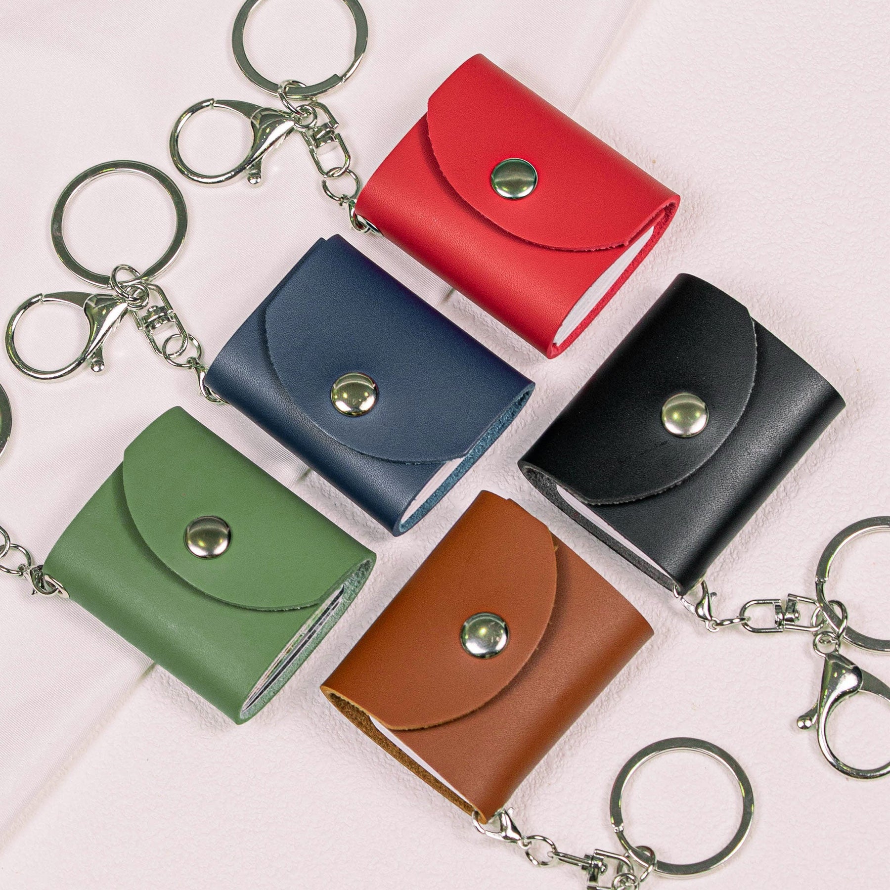 Couple Anniversary Birthday Gifts - Personalized Mini Photo Album Keychain