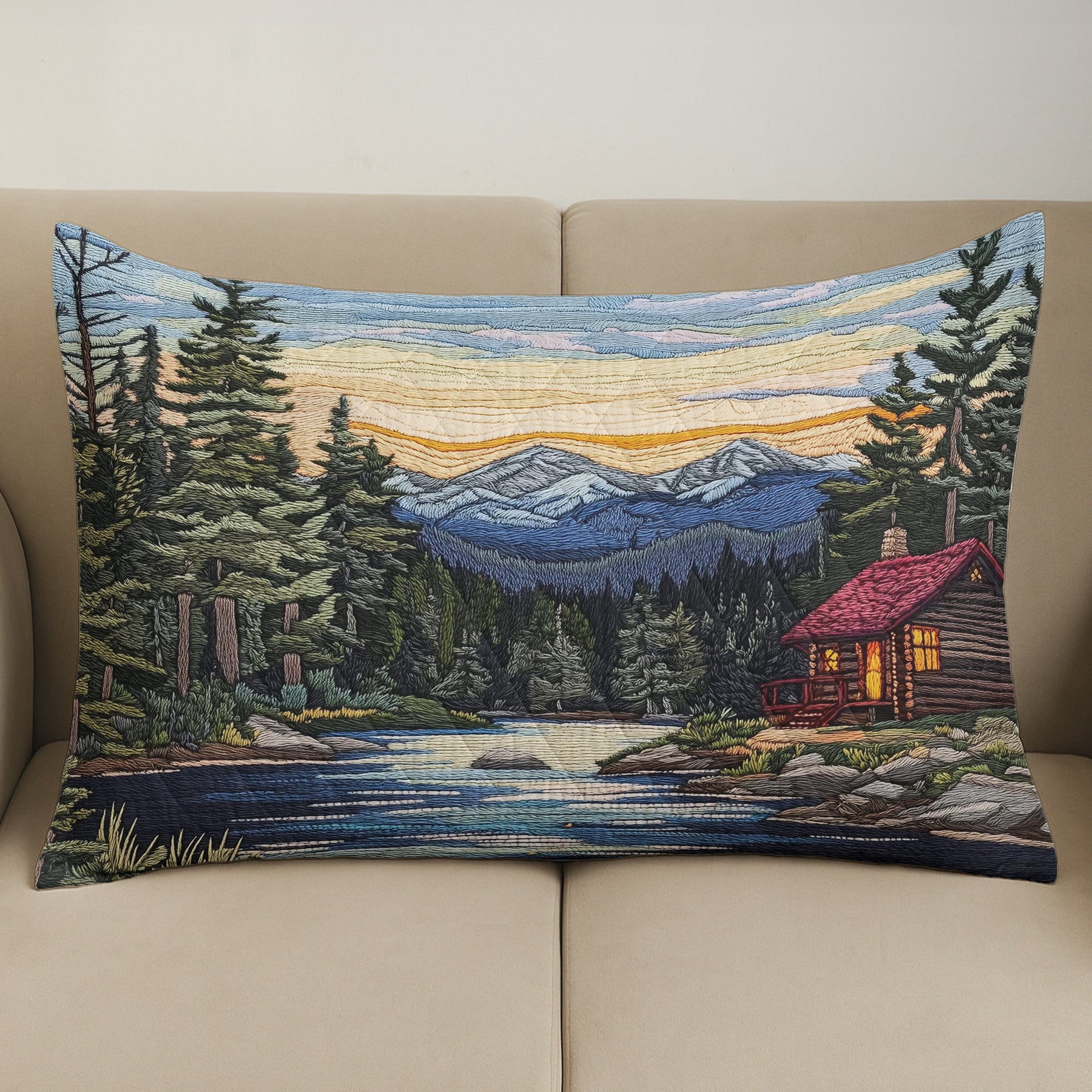 Couple Anniversary Gift Bedding Decor - Custom Quilt Set