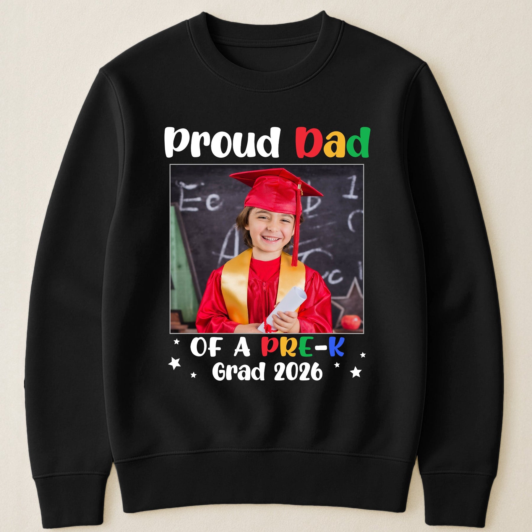 Custom Family Pre-K Graduation - Personalized Photo Shirt