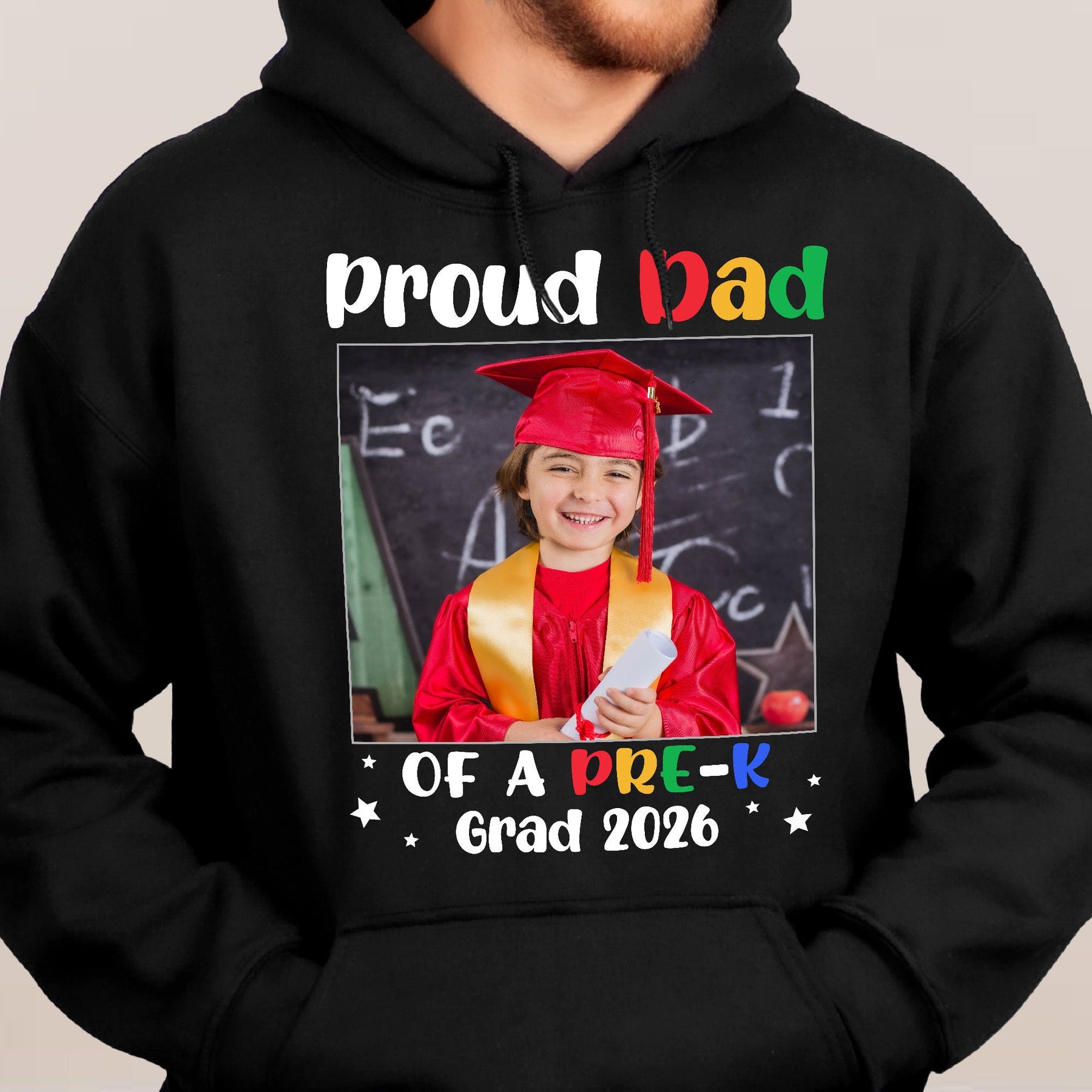 Custom Family Pre-K Graduation - Personalized Photo Shirt