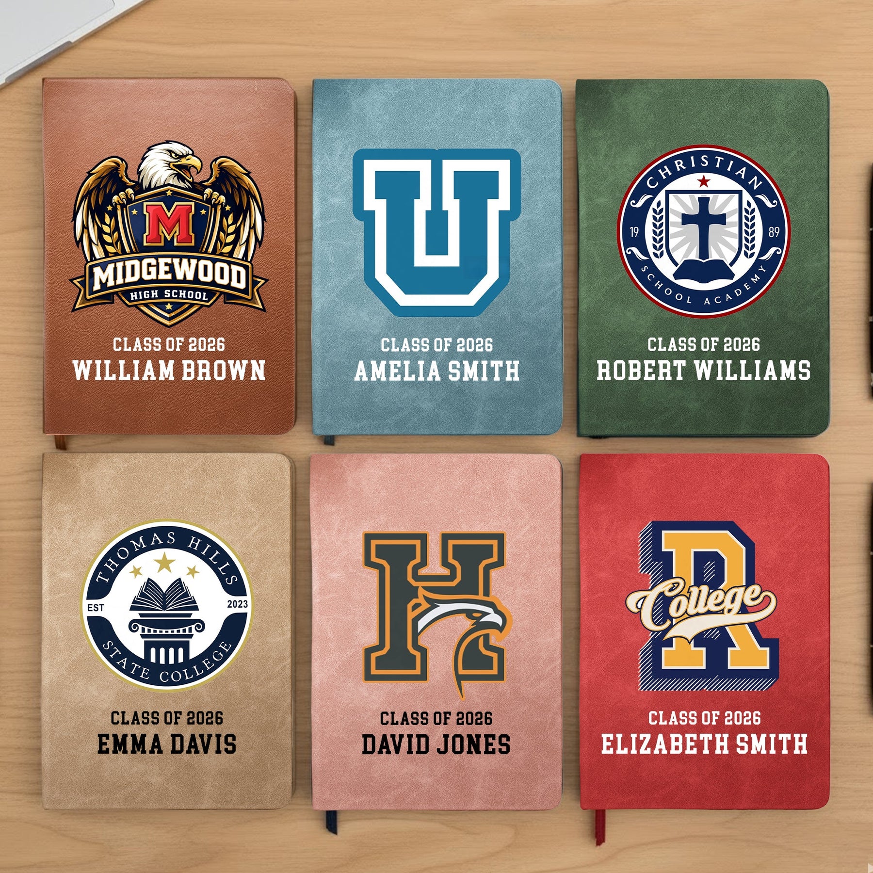 Custom Logo Graduation - Personalized Journal