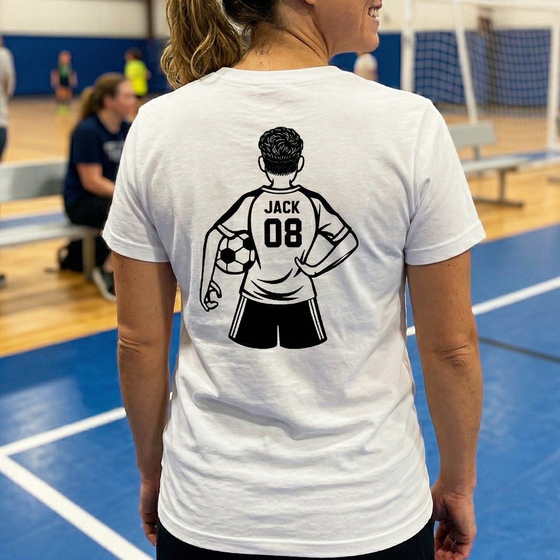 Custom Soccer Mom, Grandma - Personalized Shirt