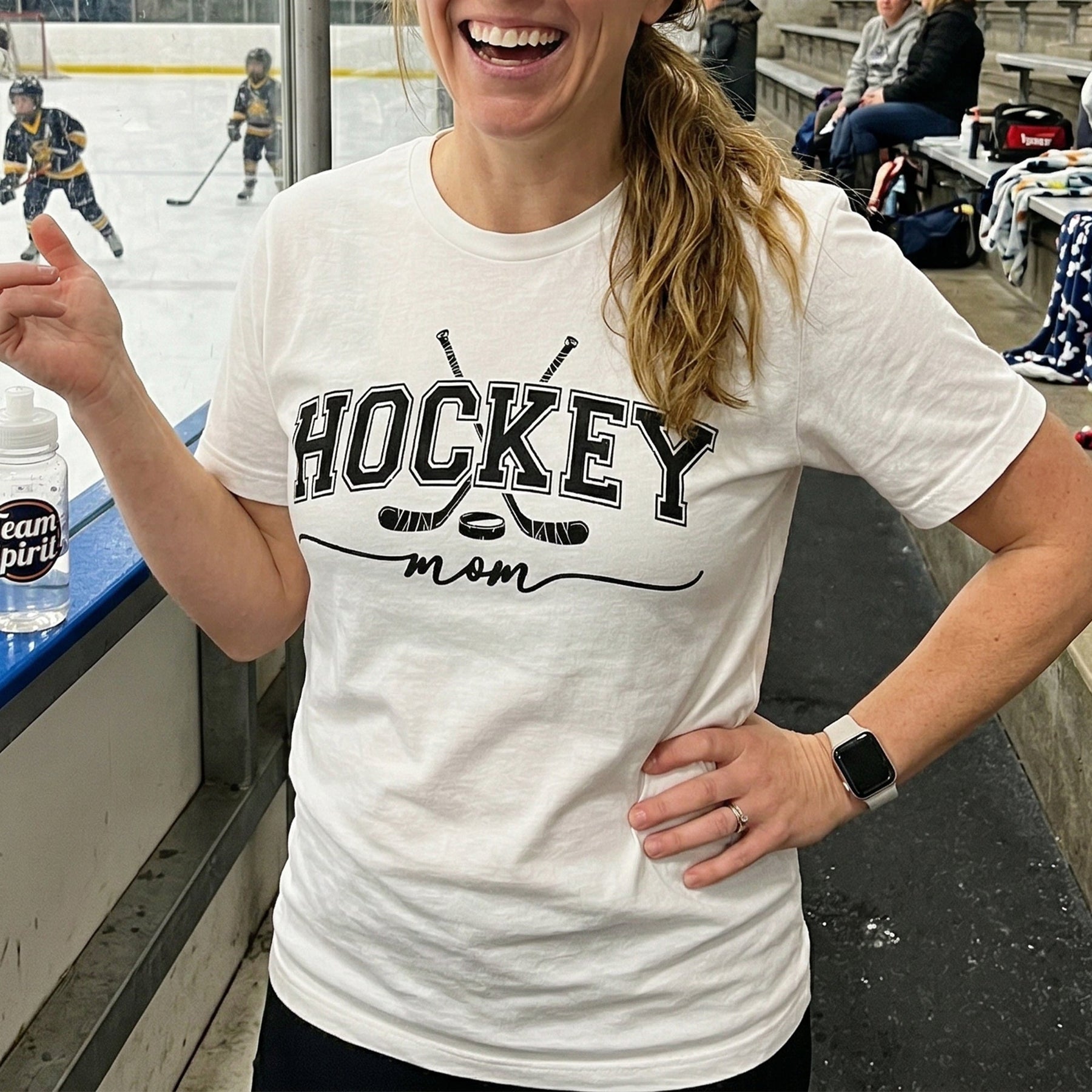 Custom Hockey Mom, Grandma - Personalized Shirt