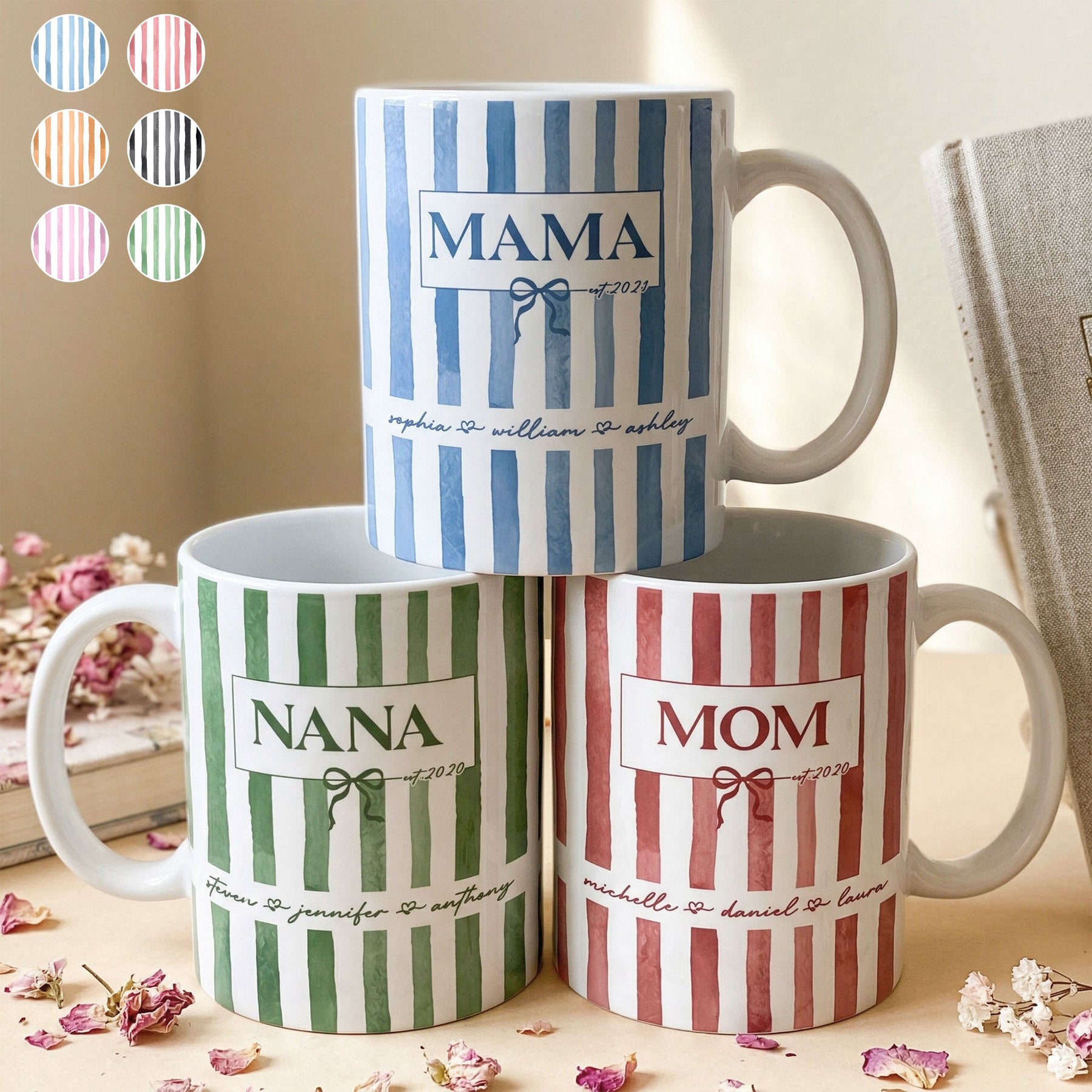 Custom Kid Names - Personalized Mug